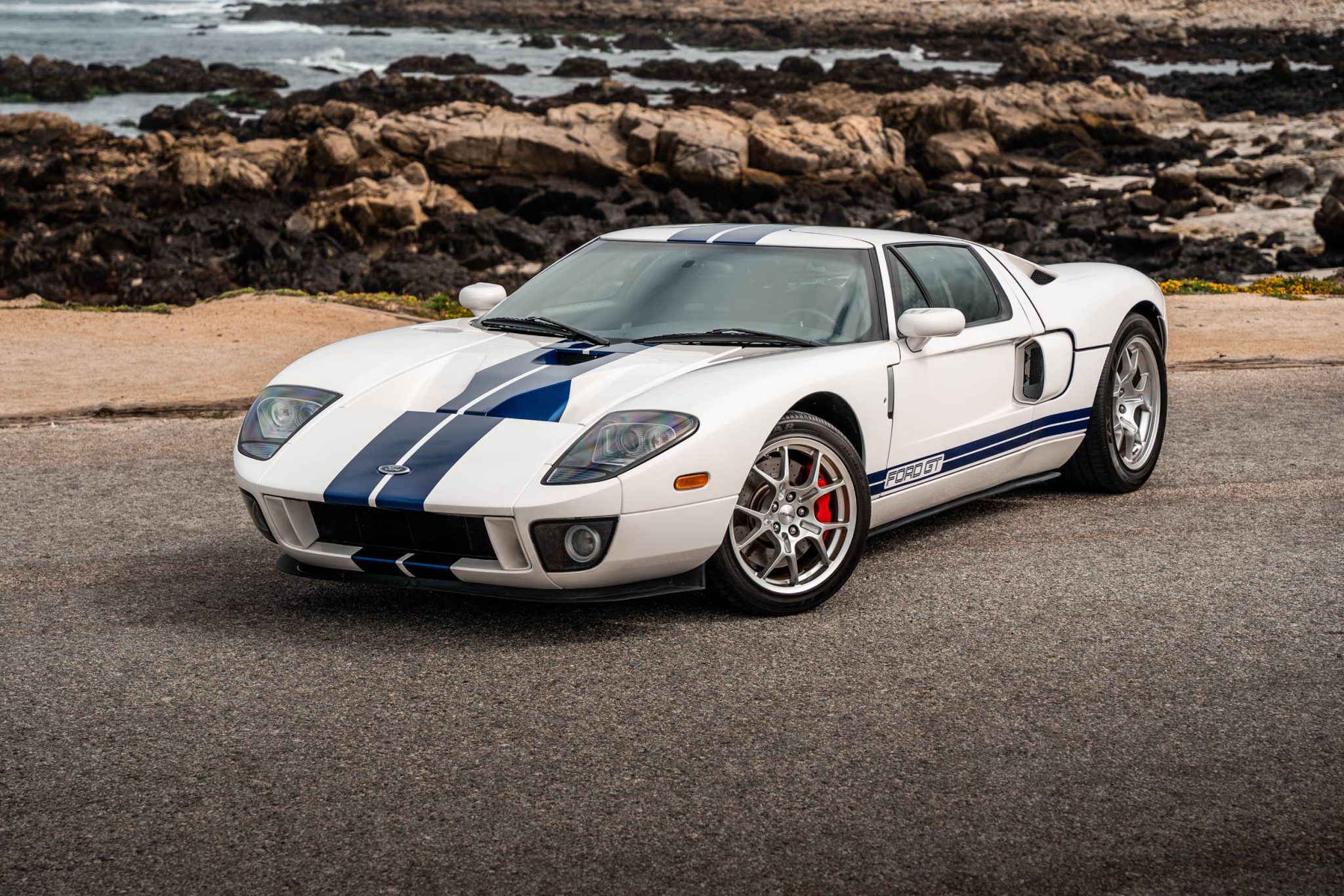 2005 Ford GT 1st Generation zu verkaufen – Centennial White Kompressor-V8 mit Sechsganggetriebe