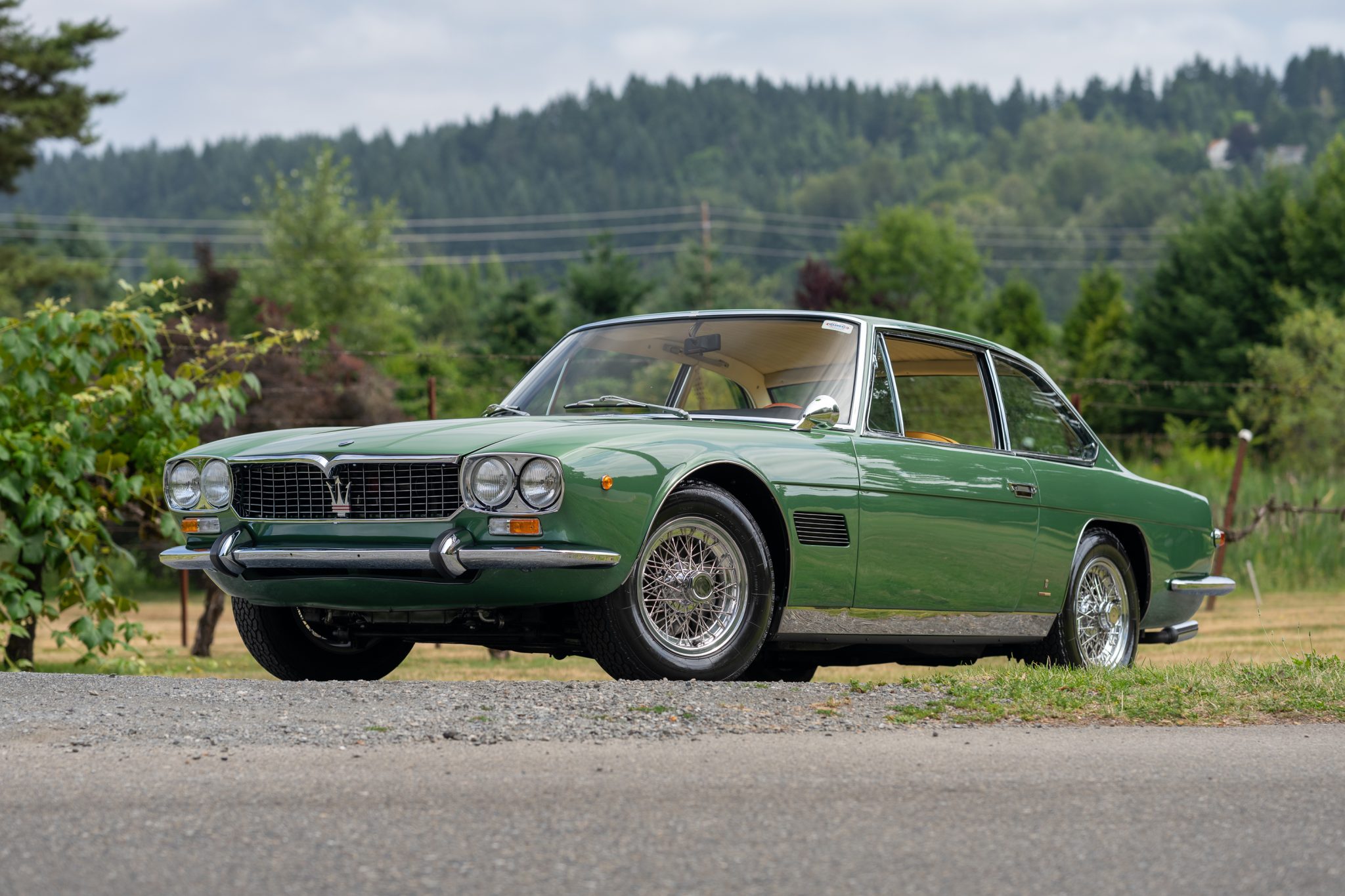 1969 Maserati Mexico 4.7 5-Speed zu verkaufen – Grüner V8-Grand-Tourer