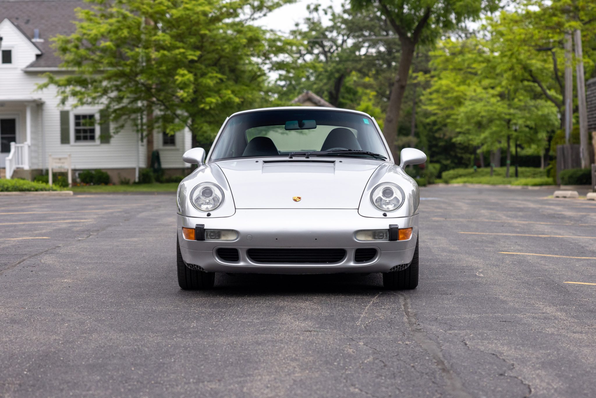 1998 Porsche 993 911 (Non-Turbo/GT2) zu verkaufen – Arctic Silver Luftgekühlt mit Sechsganggetriebe