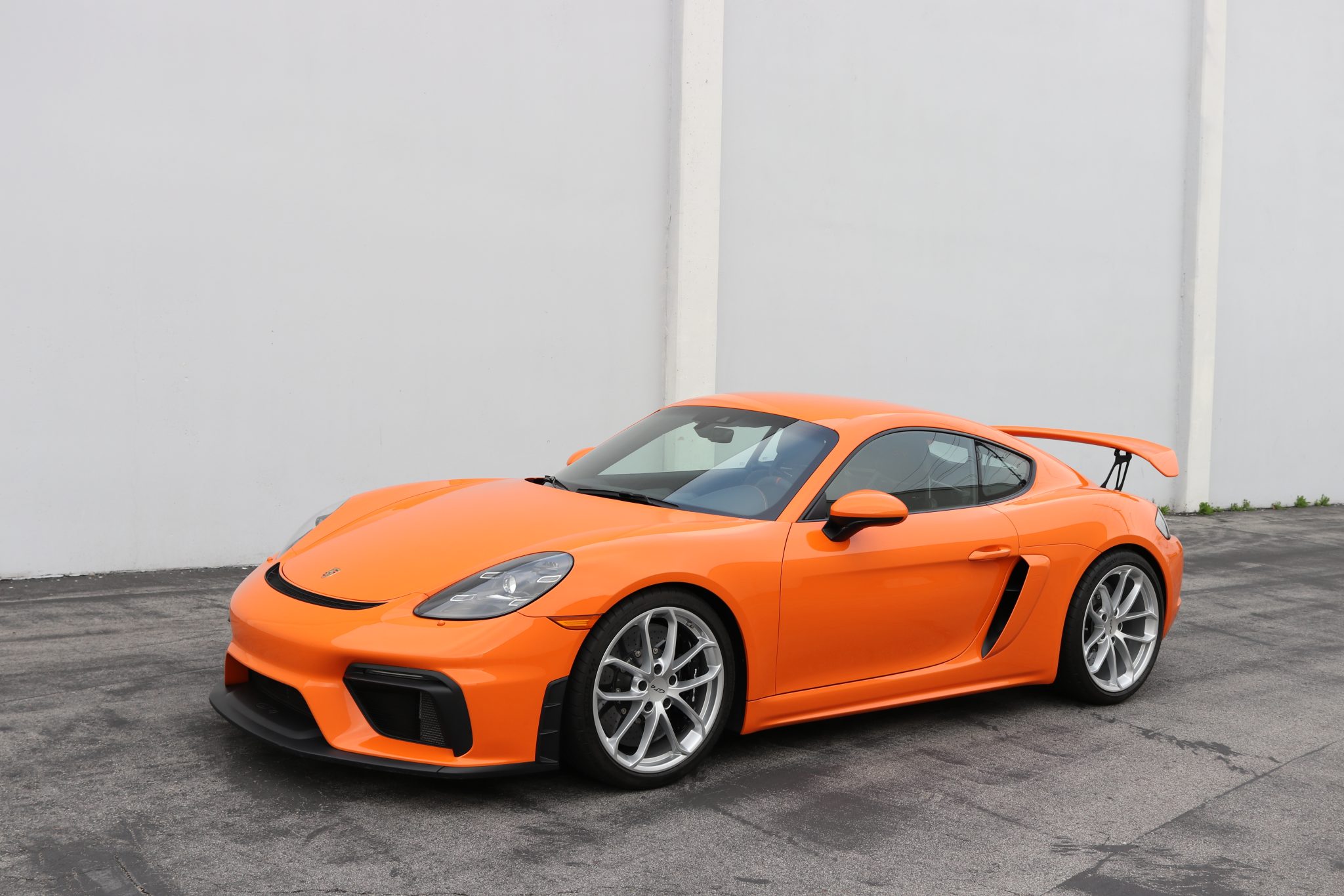 2021 Porsche Cayman GT4 for Sale – Pastel Orange 4.0 Six-Speed Coupe