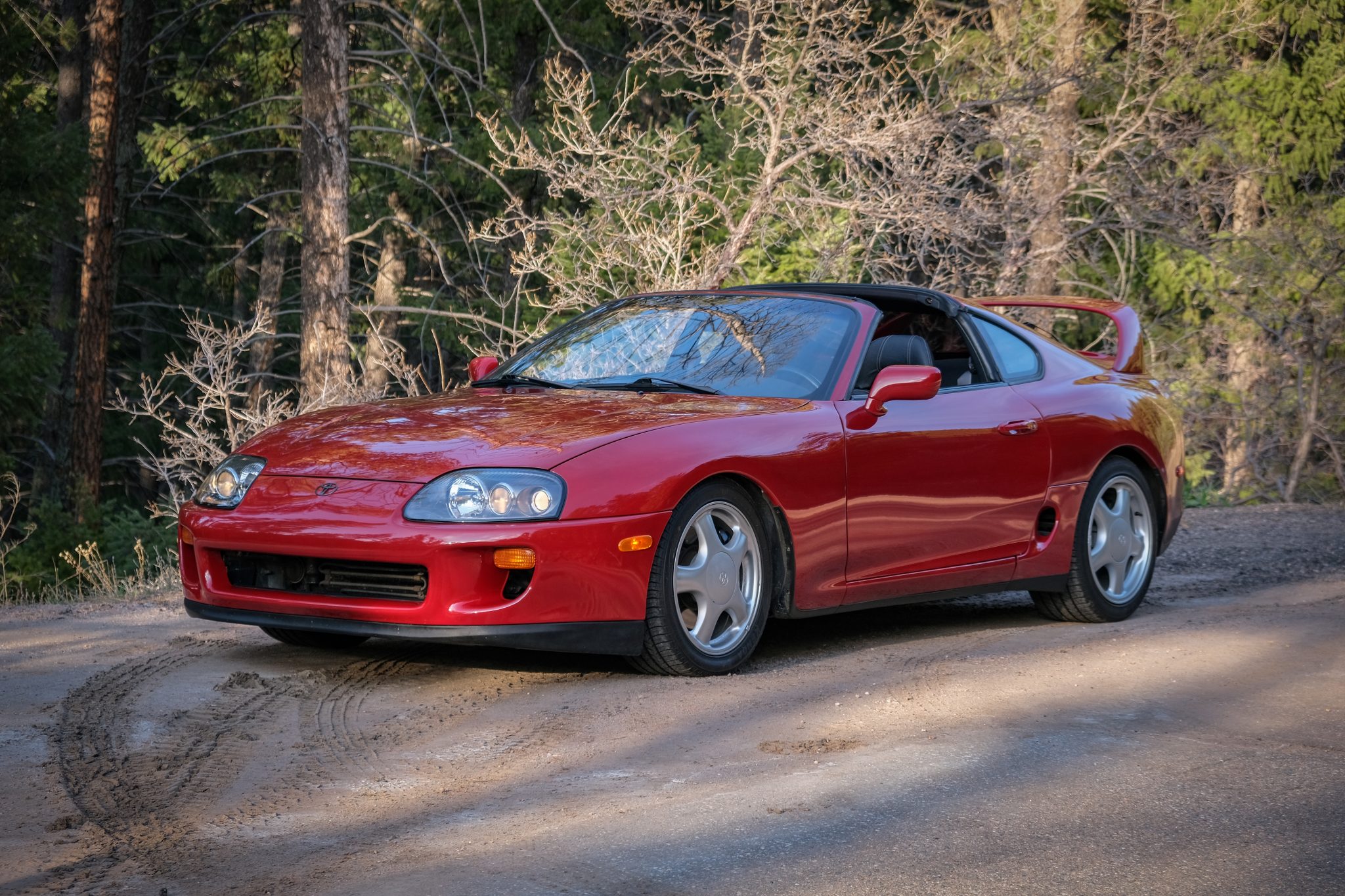 1994 Toyota Supra A80 (1993-2002) zu verkaufen – rote Biturbo-Ikone mit Sechsgang-Handschaltung