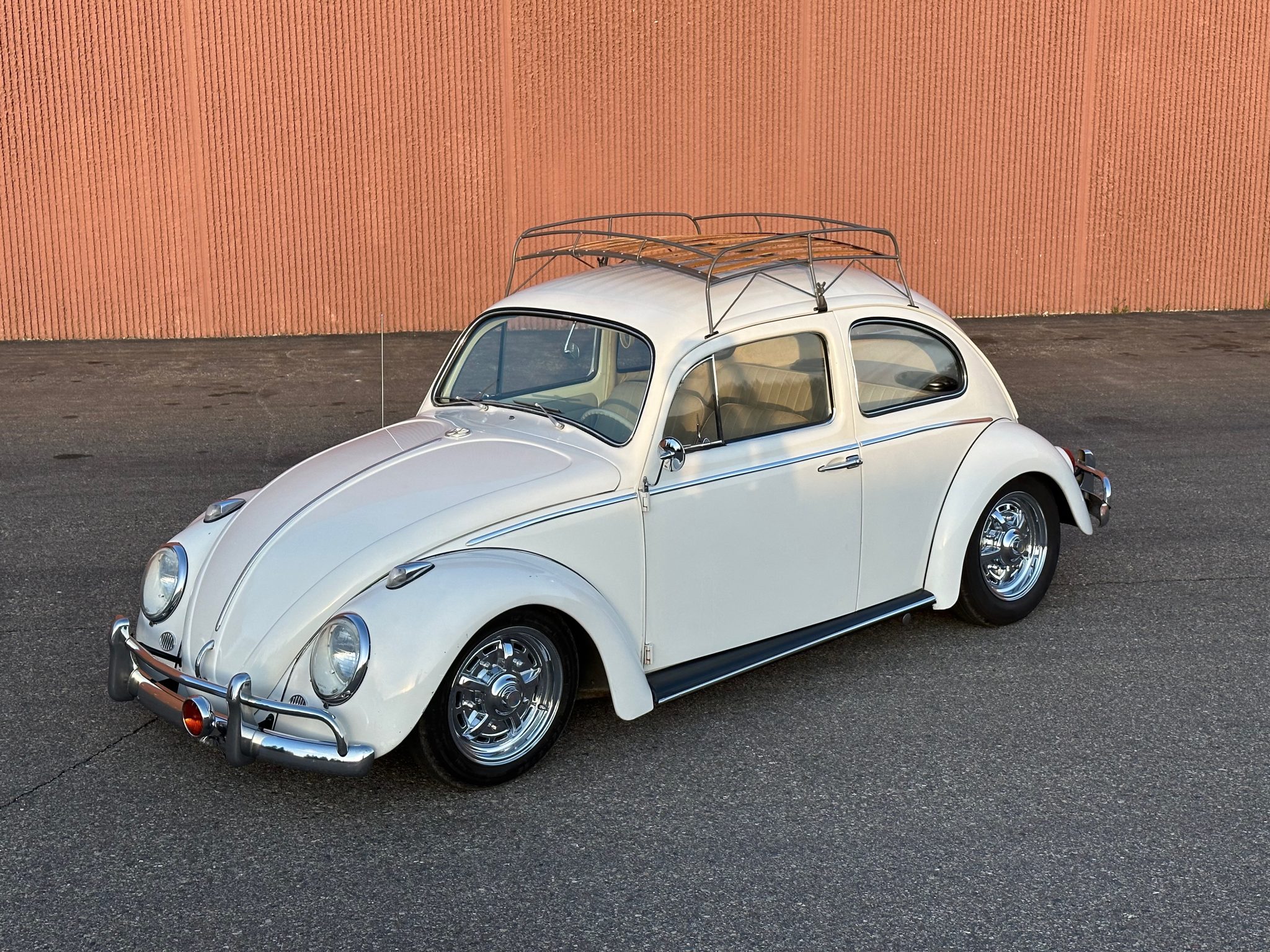 1963 Volkswagen Beetle (1958-1979) à vendre – Coccinelle blanche refroidie par air