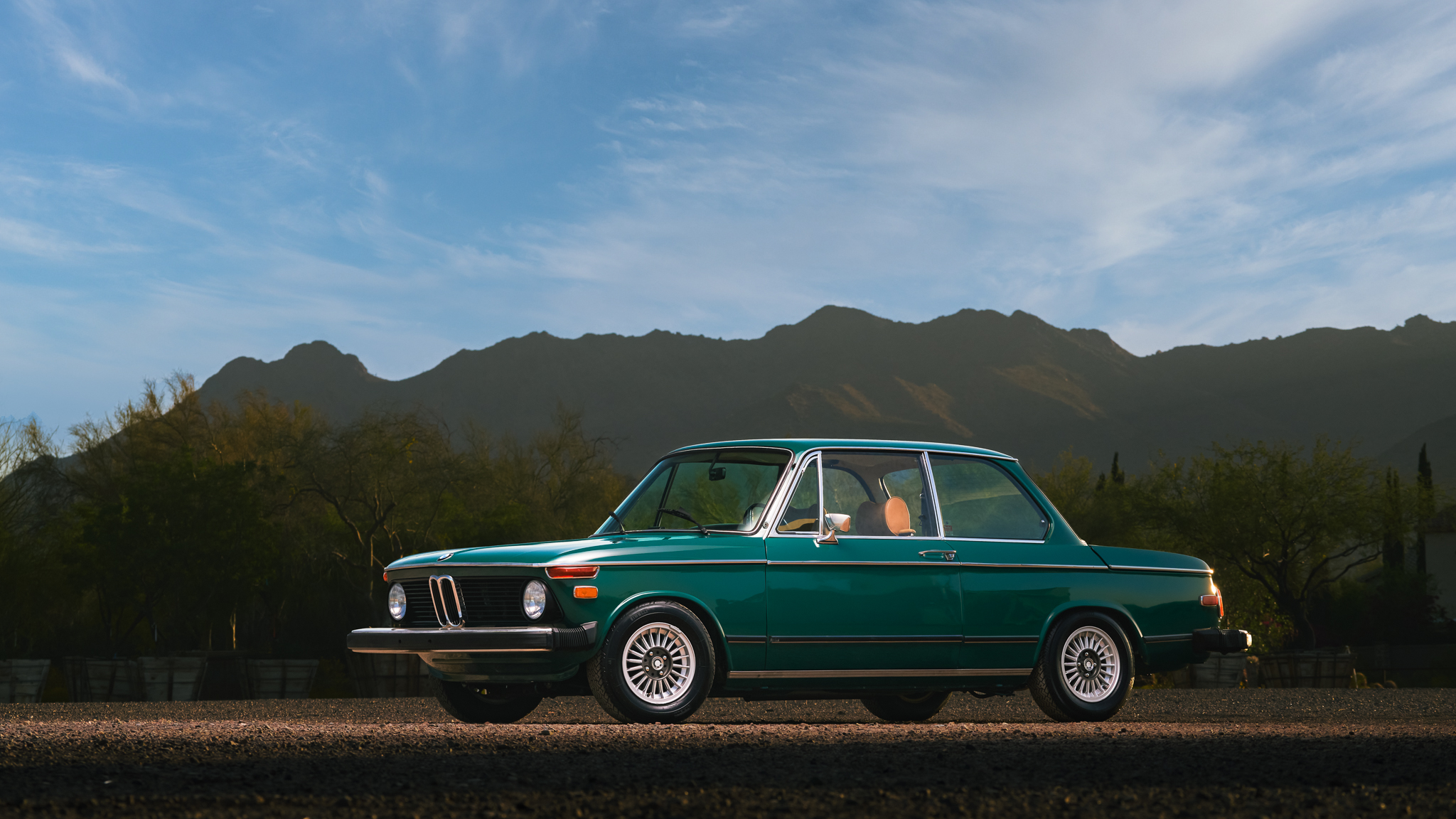 1974 BMW 2002 zu verkaufen – Amazon Green mit Fünfgang-Handschaltung