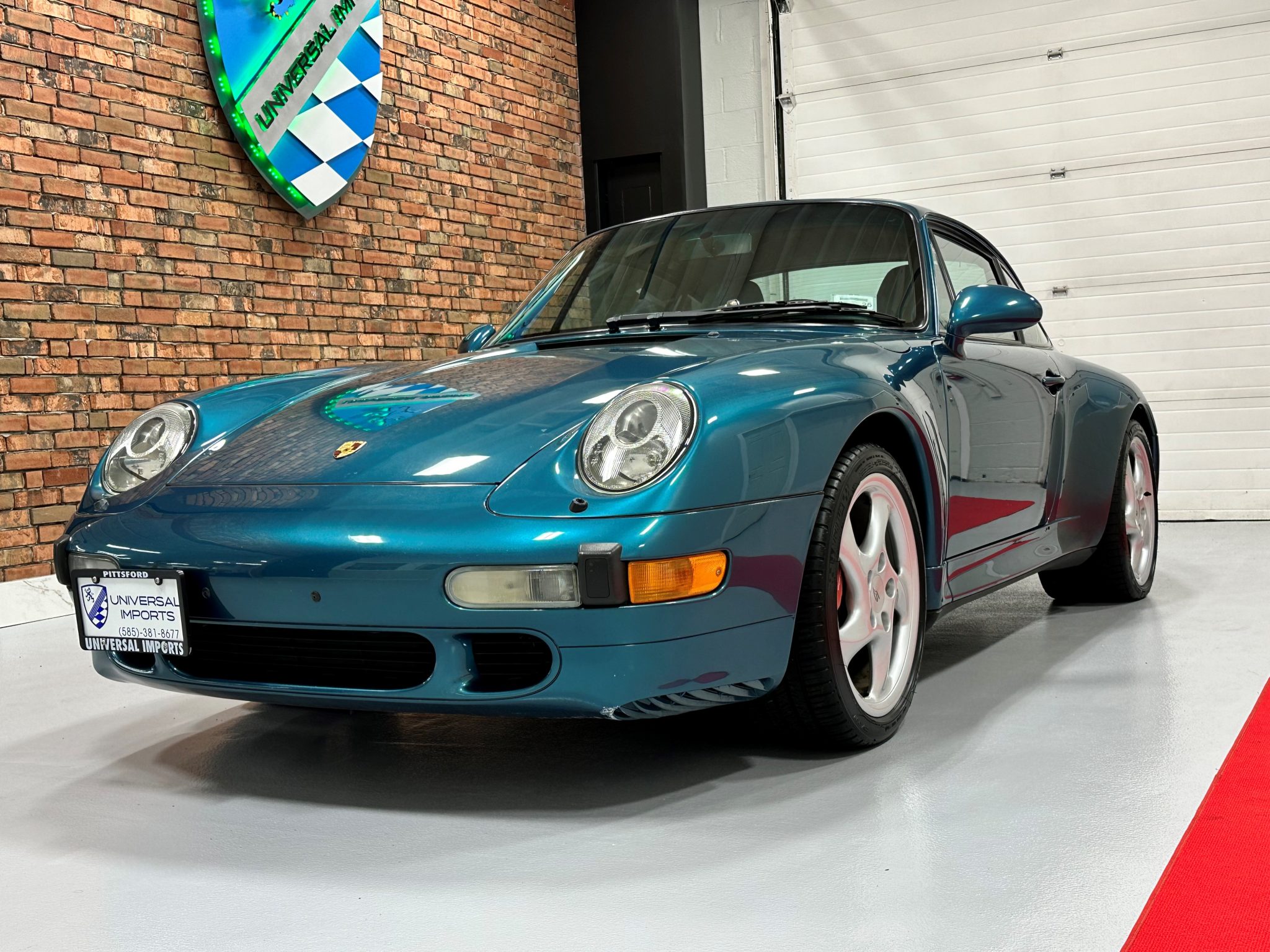 1996 Porsche 993 911 (Non-Turbo/GT2) à vendre – Porsche refroidie par air Turquoise Metallic