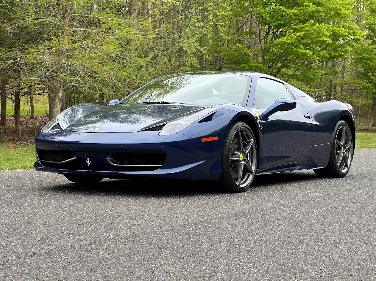 2013 Ferrari 458 à vendre – Spider V8 Blu Tour de France