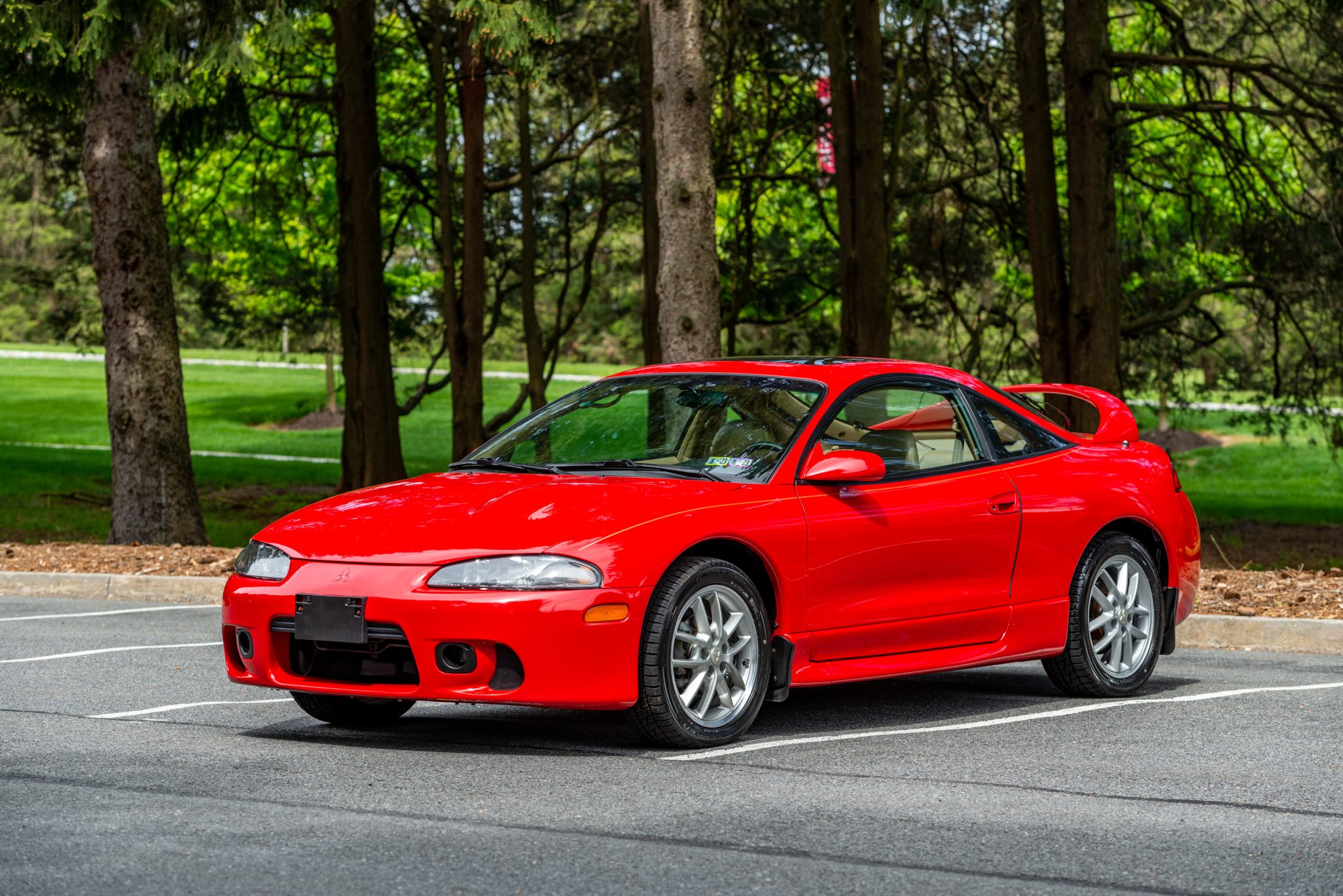 1999 Mitsubishi Eclipse, Eagle Talon, & Plymouth Laser for Sale – Saronno Red Turbo AWD Manual