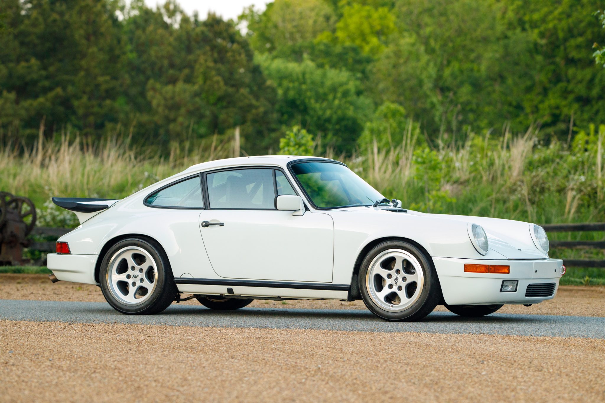 1987 Porsche 911 Carrera 3.2 à vendre – Coupé Grand Prix White turbo Protomotive avec boîte G50