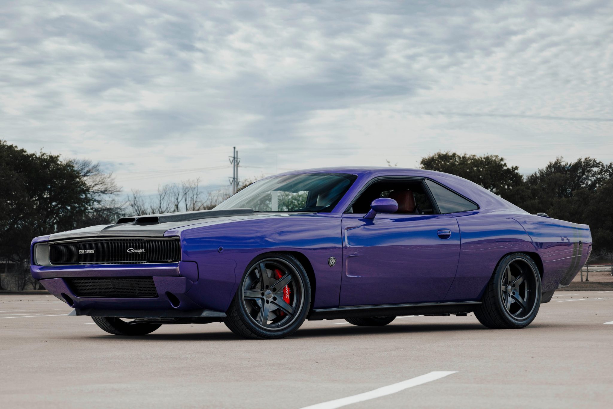 2021 Dodge Challenger SRT Hellcat for Sale – Purple Carbon-Fiber Charger-Style V8 Build