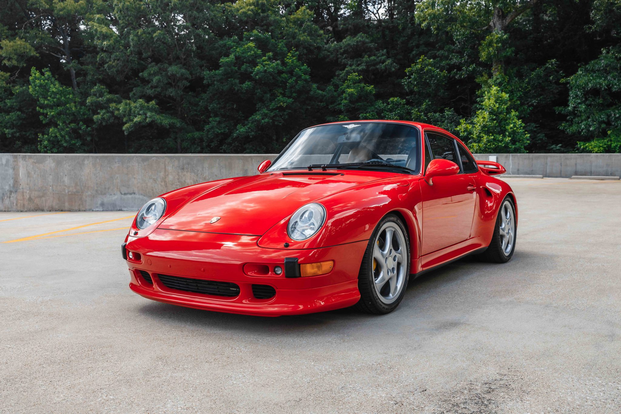1997 Porsche 993 Turbo à vendre – Guards Red biturbo à transmission intégrale