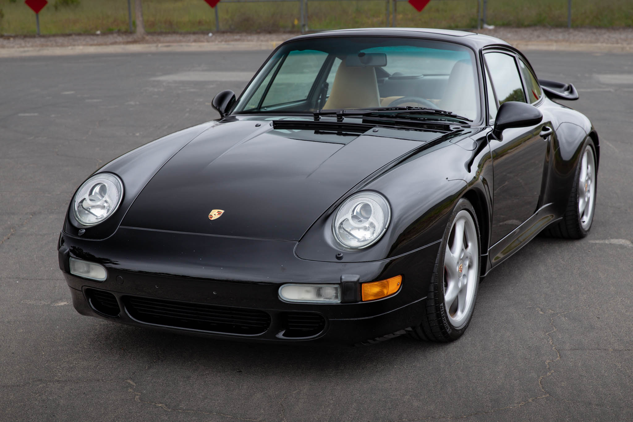 1996 Porsche 993 Turbo à vendre – Black biturbo à transmission intégrale