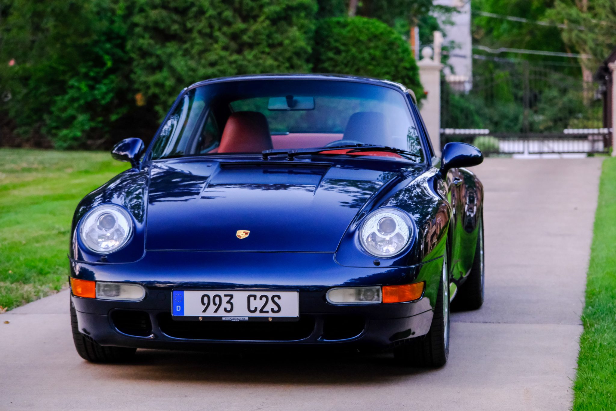 1998 Porsche 993 911 (Non-Turbo/GT2) for Sale – Ocean Blue Manual Air-Cooled Coupe