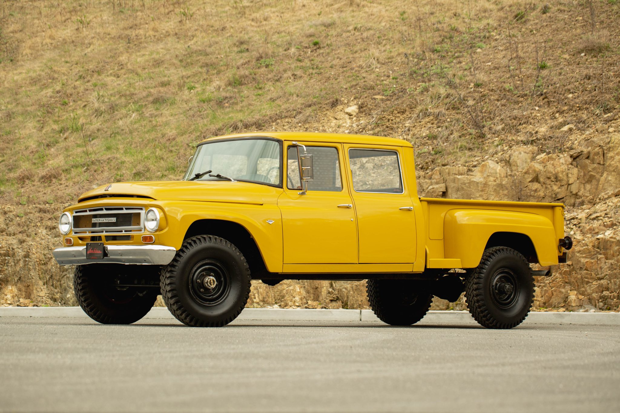 1967 International Harvester Pickup zu verkaufen – Yellow 392ci V8 mit Viergang-Handschaltung