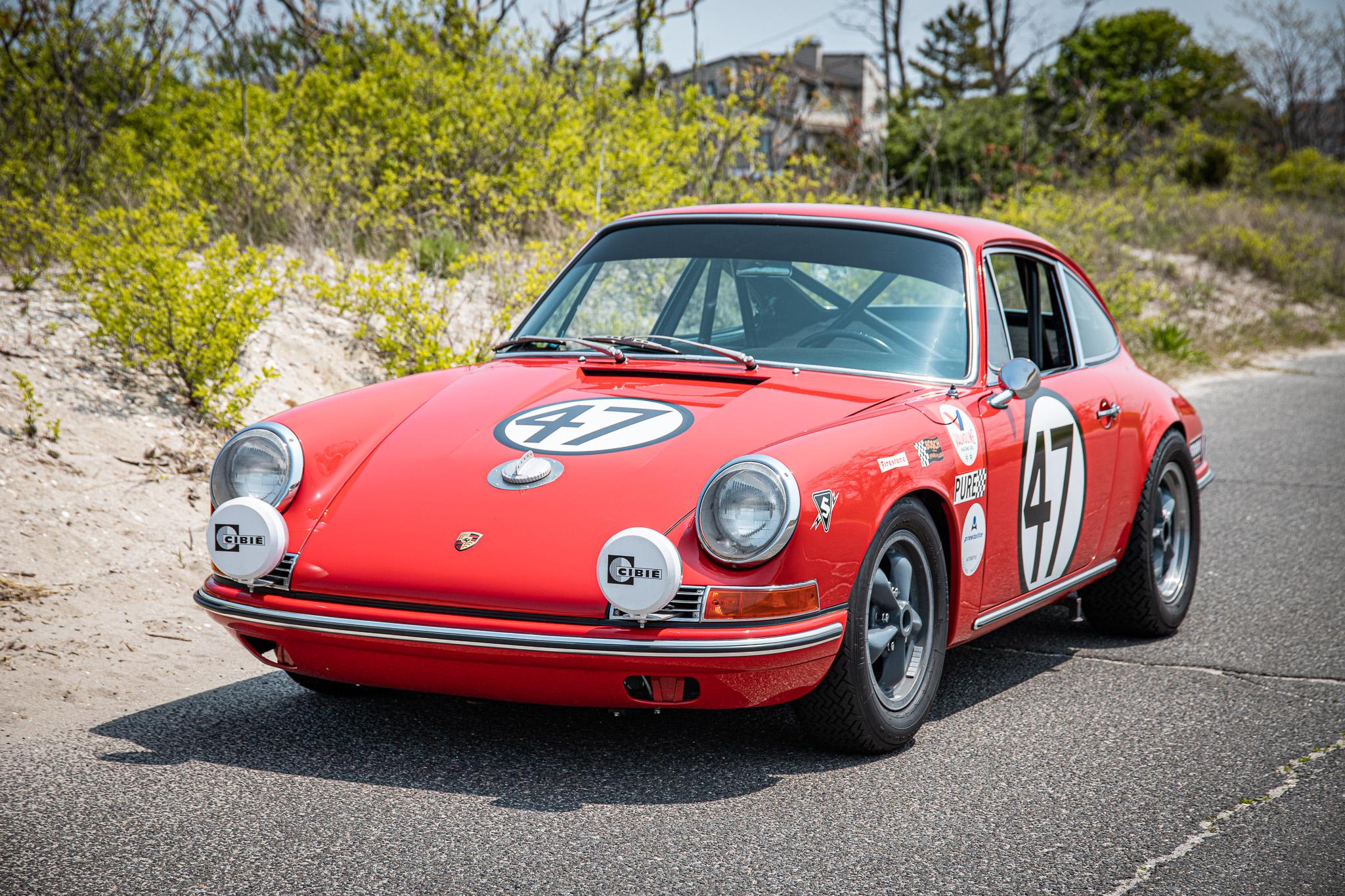 1965 Porsche SWB 911 (1965-1968) for Sale – Signal Red Daytona-Class Race Car