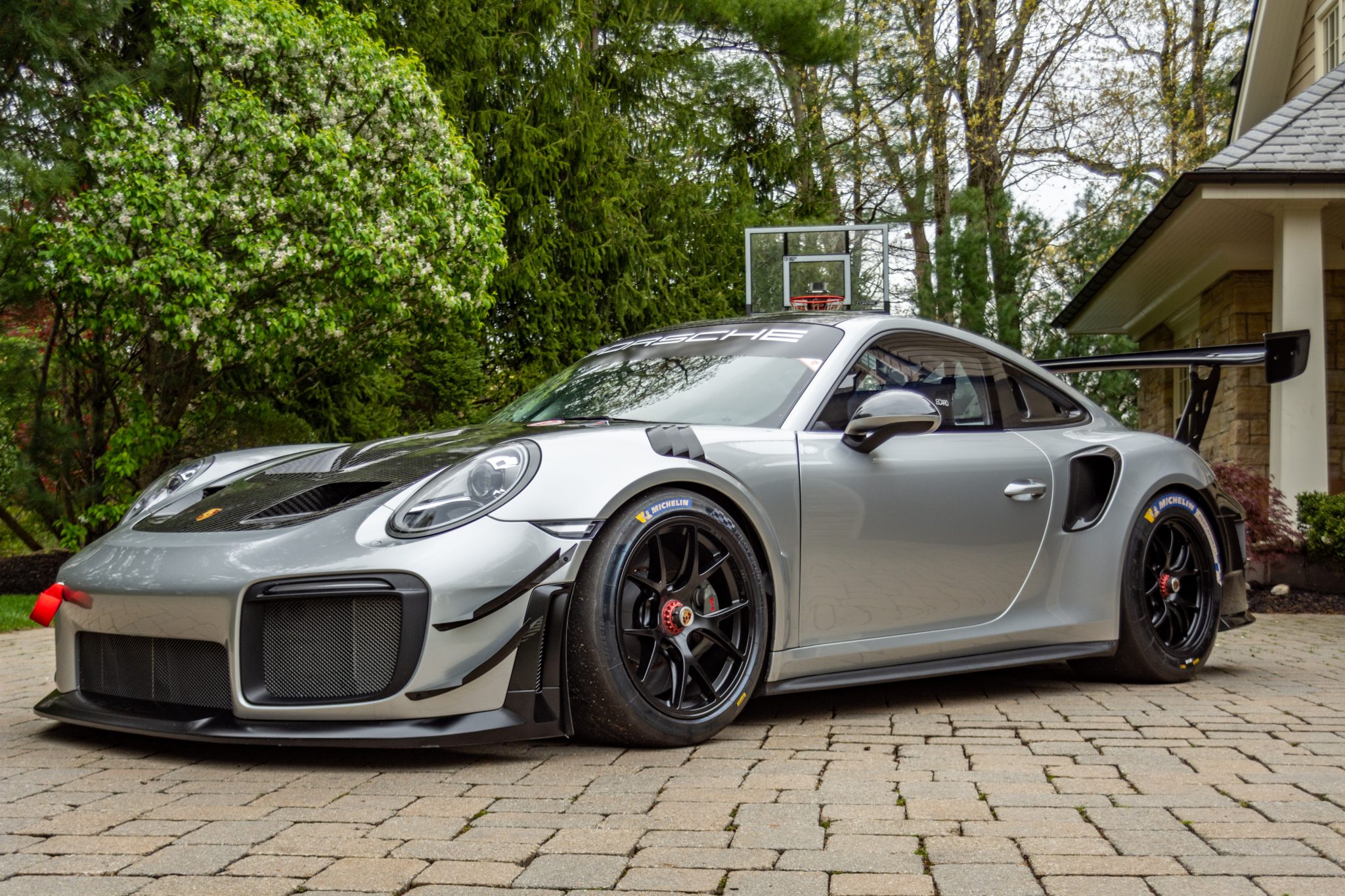2019 Porsche 991 GT2 à vendre – Voiture de course Silver biturbo à boîte PDK