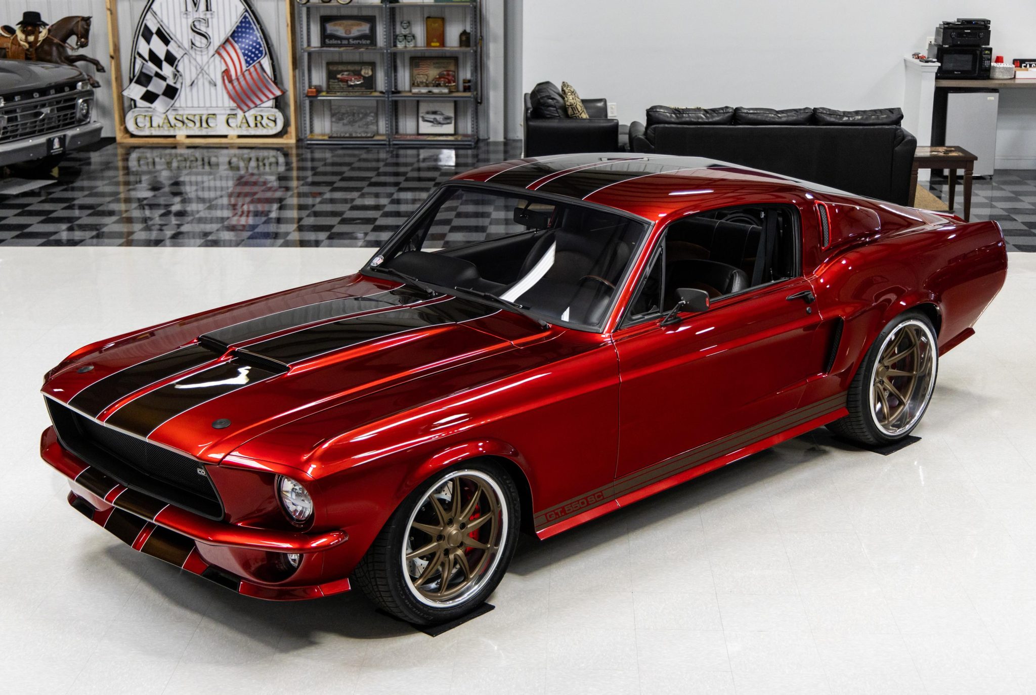 1967 Ford Mustang 1967-1968 for Sale – Red Coyote V8 Six-Speed Restomod