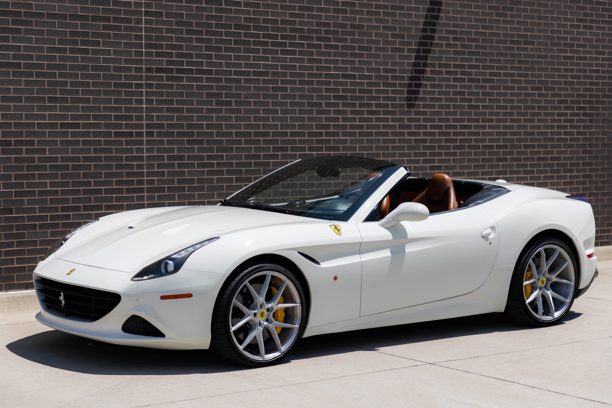 2015 Ferrari California à vendre – Cabriolet Bianco Avus V8 biturbo