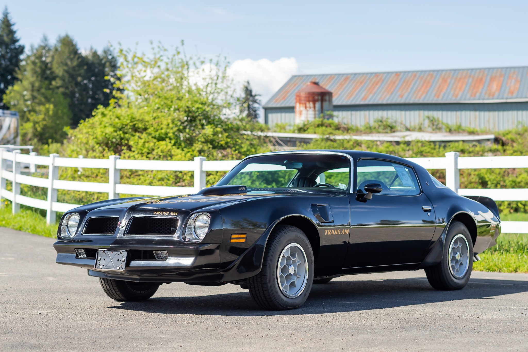 1976 Pontiac Firebird (1970-1981) for Sale – Starlight Black 455 V8 Four-Speed