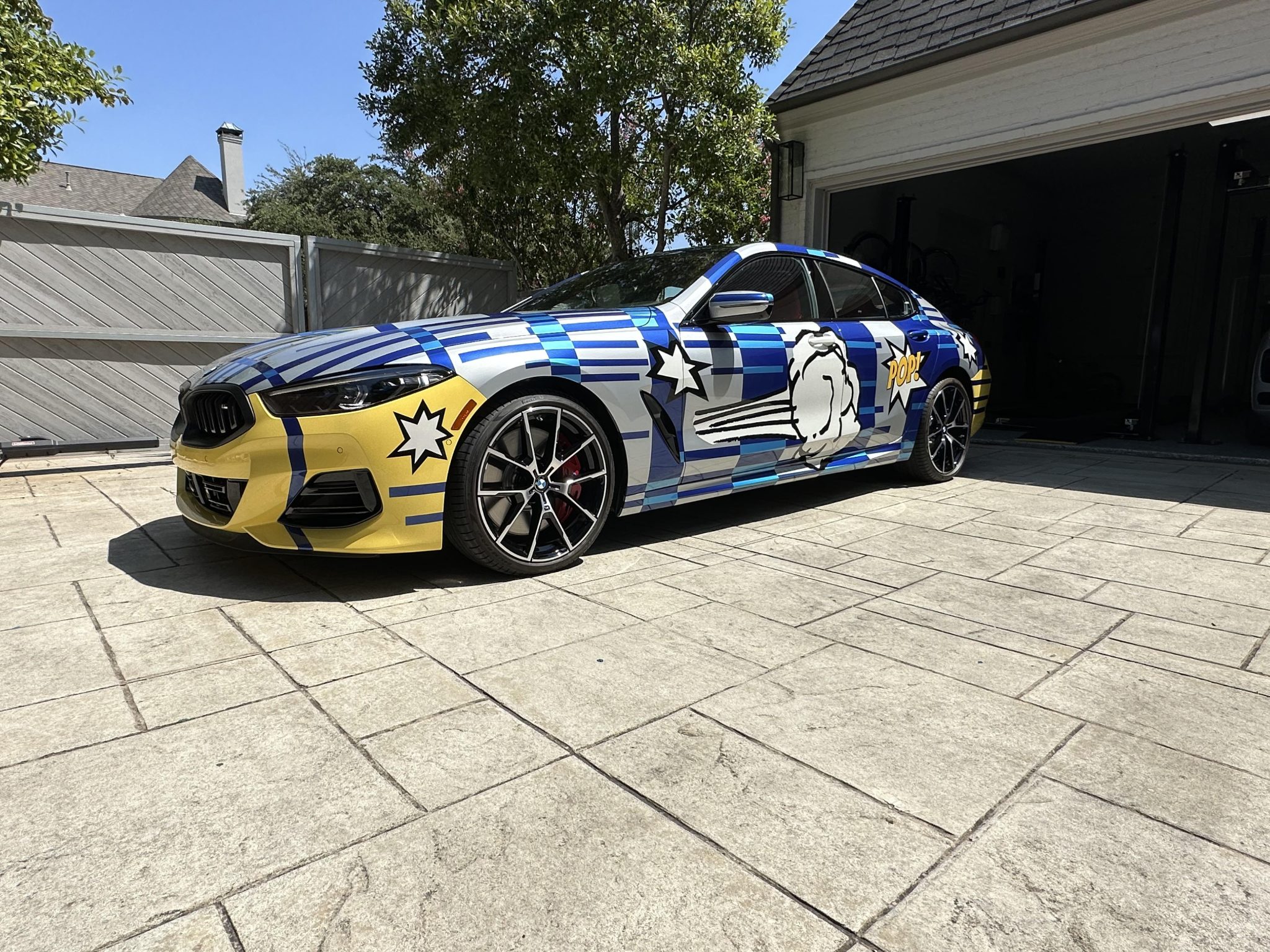 2023 BMW G1X/F9X 8-Series zu verkaufen – Jeff Koons Biturbo-V8 xDrive Sammler-BMW