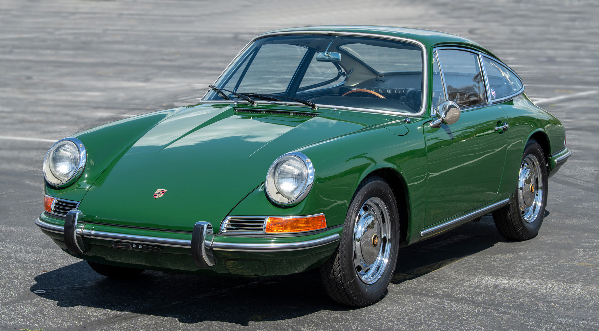 1967 Porsche 912 zu verkaufen – Grüner Fünfgang-Klassiker mit Boxermotor