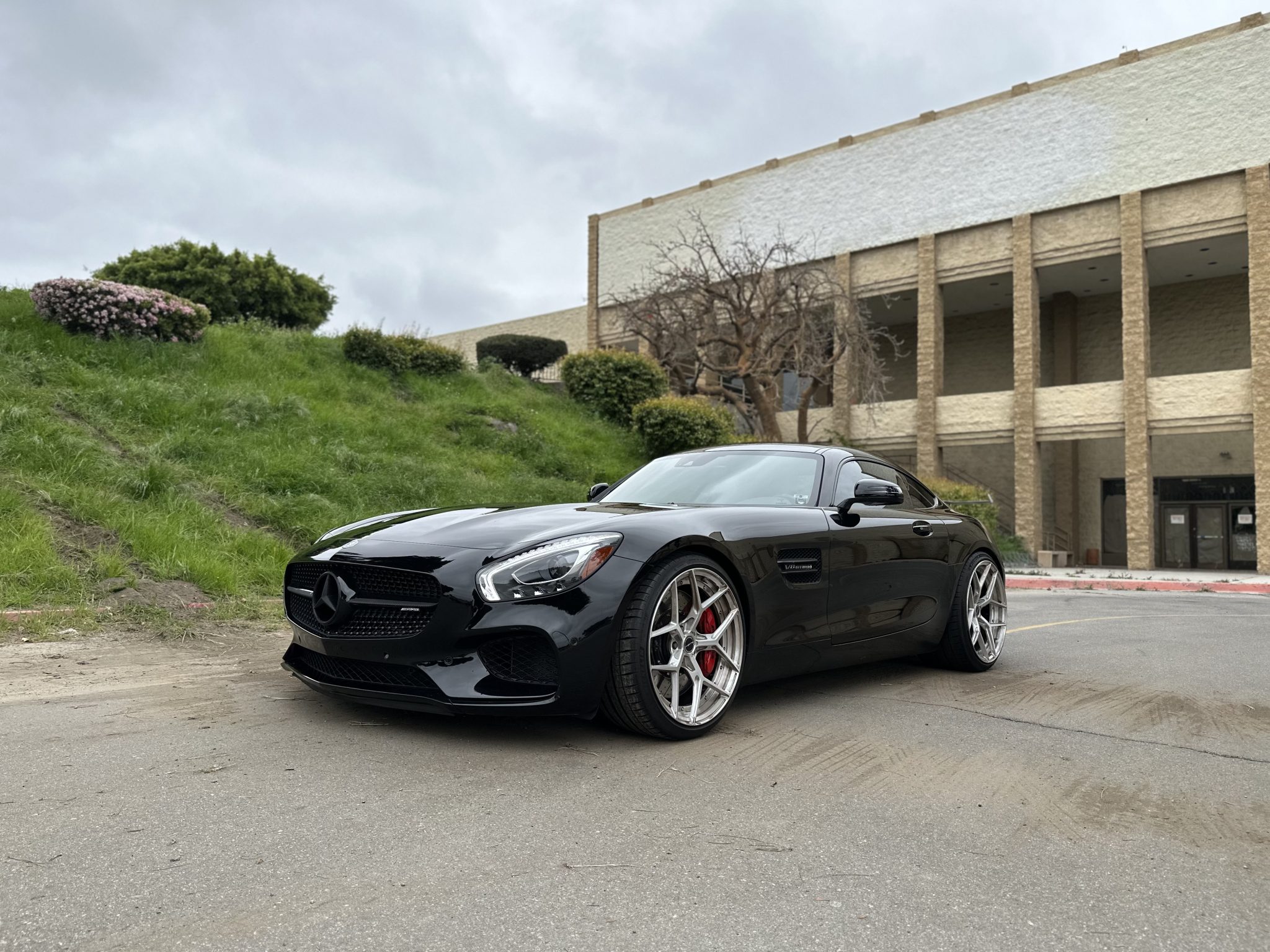 2016 Mercedes-Benz AMG GT for Sale – Black Twin-Turbo V8 Brixton Forged Coupe