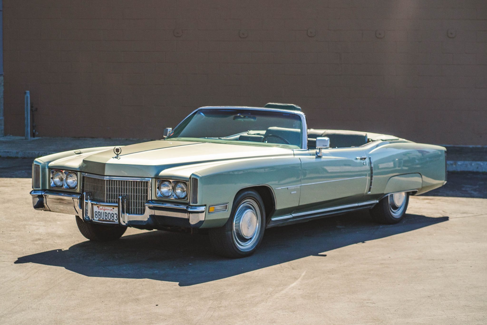 1971 Cadillac Eldorado (1971-1978) zu verkaufen – Green 8,2-Liter-V8 Cabriolet