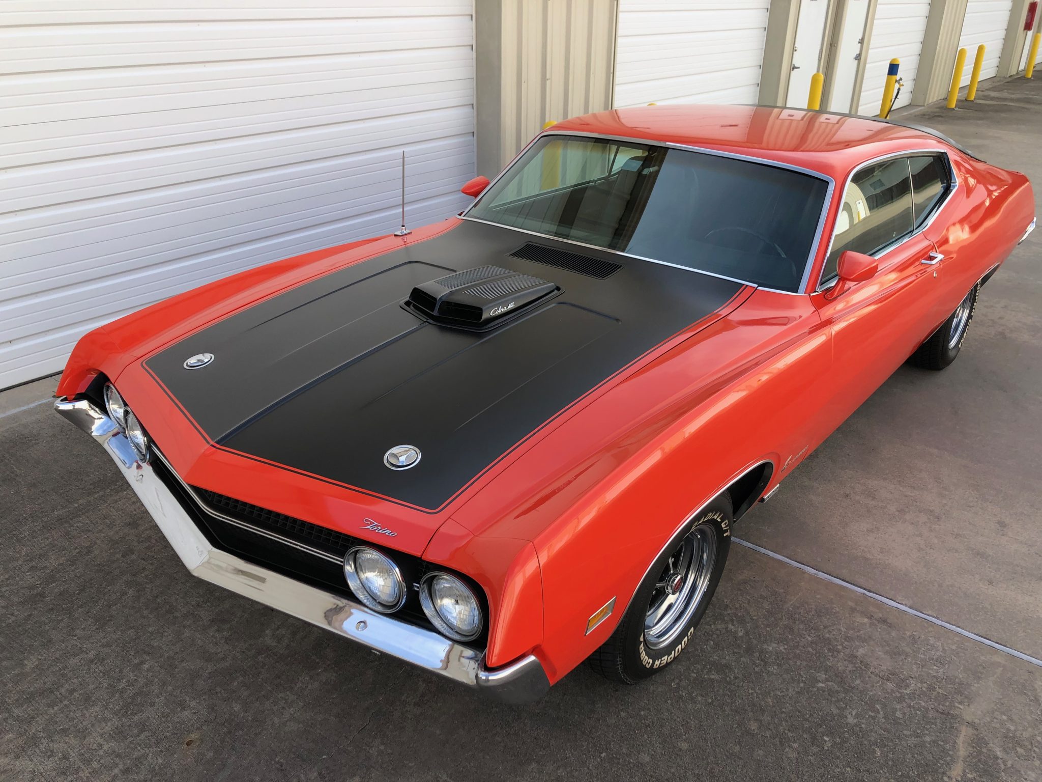 1970 Ford Torino for Sale – Orange 429 V8 Four-Speed Muscle Car