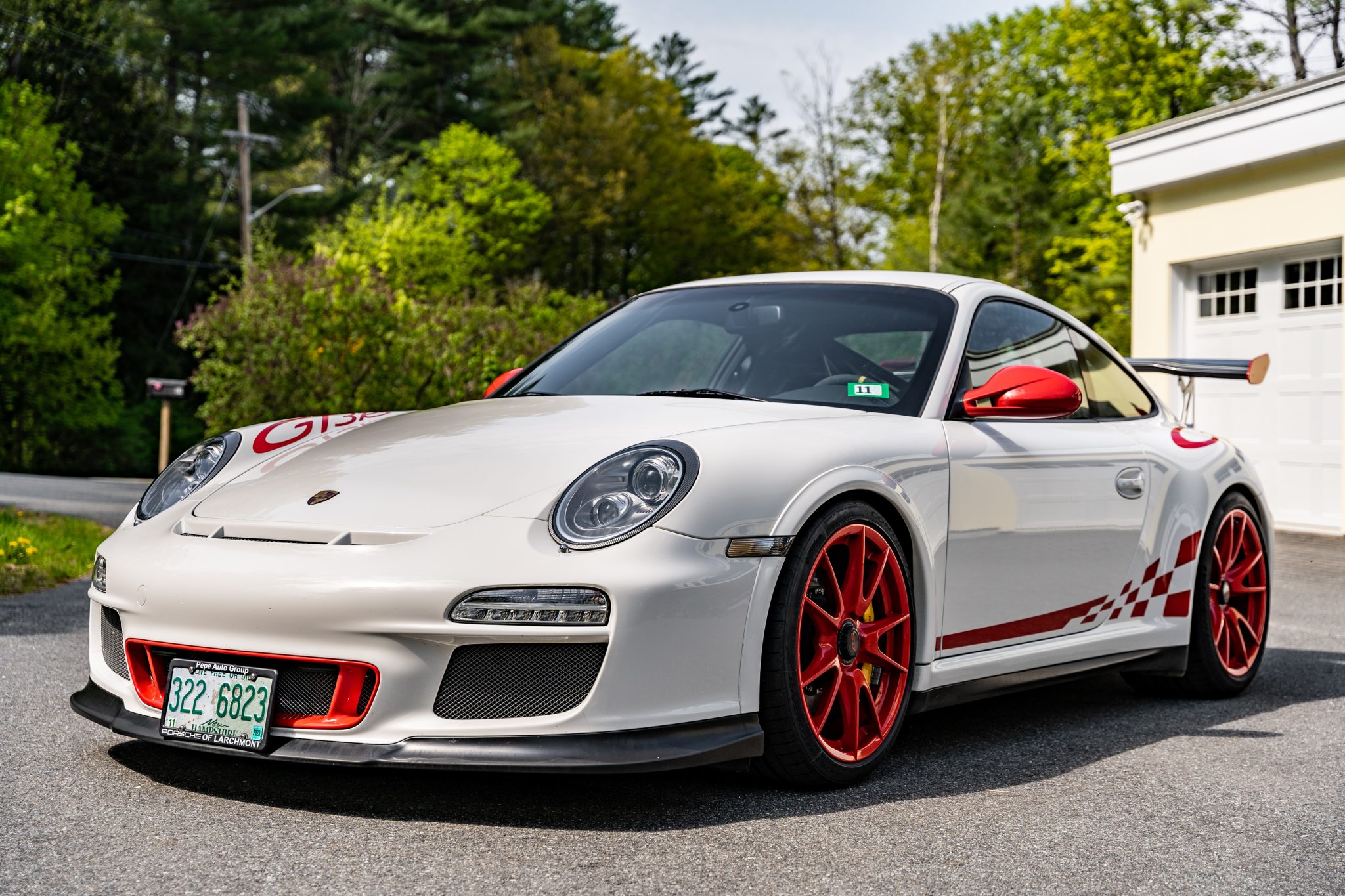 2010 Porsche 997 GT3 à vendre – Carrara White Mezger à boîte manuelle six rapports