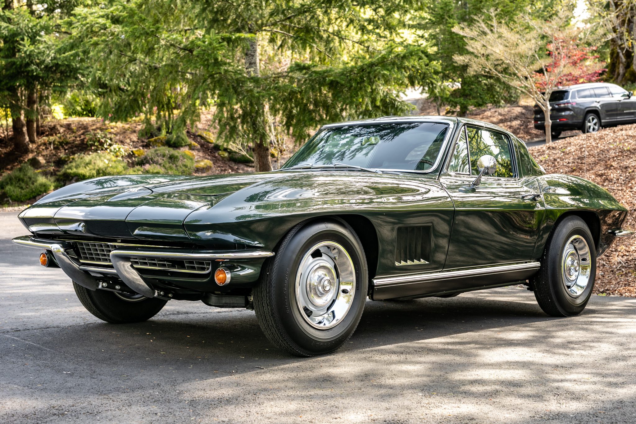 1967 Chevrolet Corvette C2 à vendre – Goodwood Green V8 327ci à quatre rapports