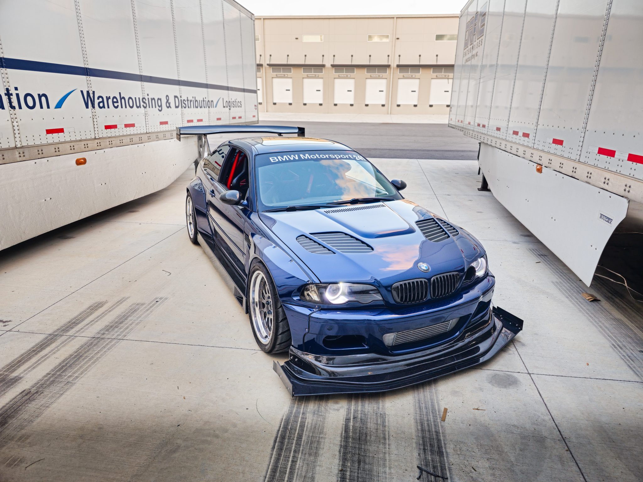 2003 BMW E46 M3 for Sale – Mystic Blue Supercharged Pandem Widebody