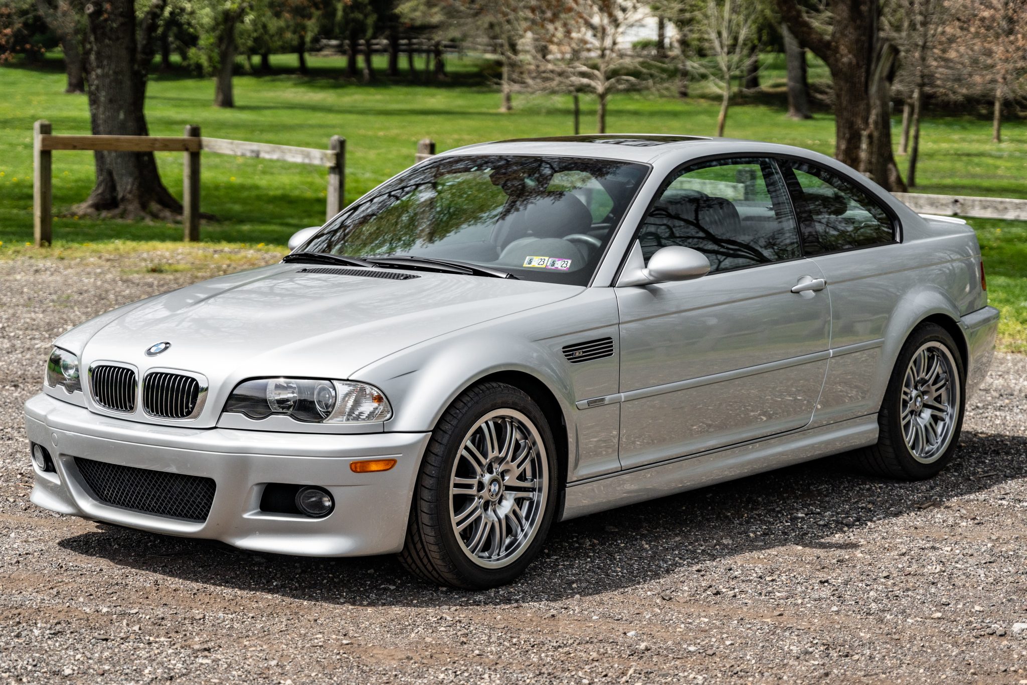 2006 BMW E46 M3 à vendre – Titanium Silver à boîte manuelle six rapports