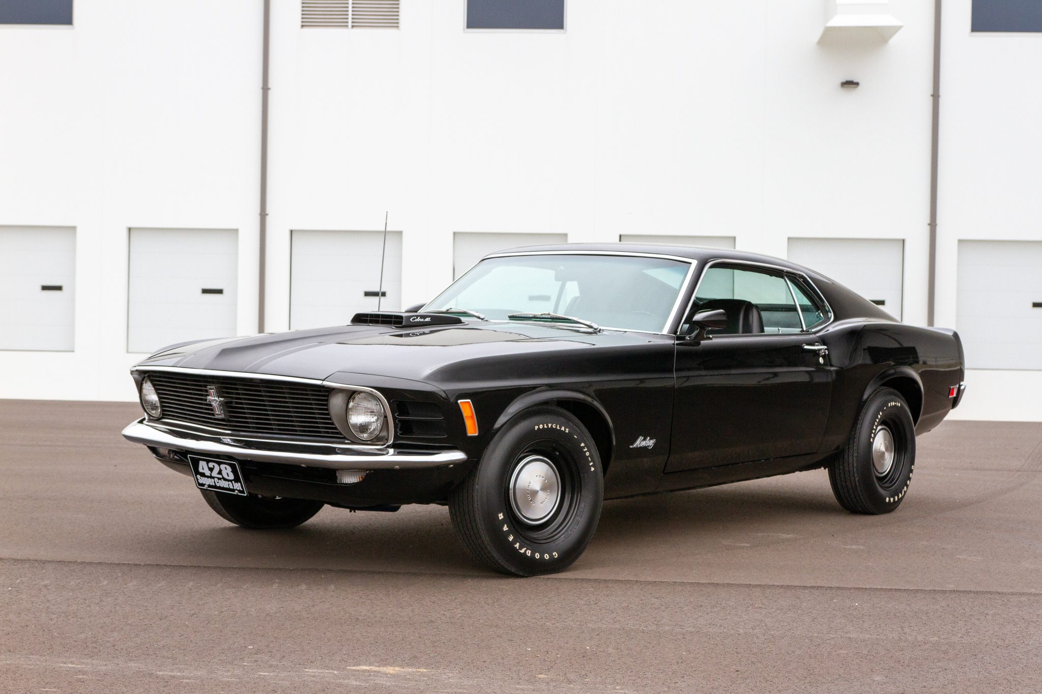 1970 Ford Mustang 1969-1973 à vendre – Black 428 Super Cobra Jet à quatre rapports