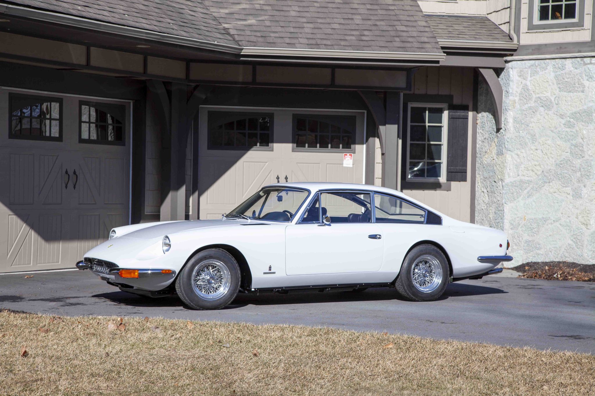 1970 Ferrari 365 GT 2+2 à vendre – Grand tourisme White V12 Colombo à cinq rapports