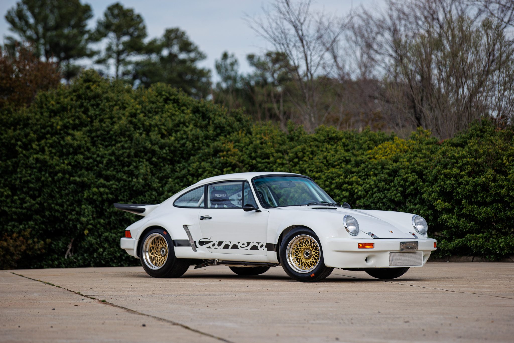 1975 Porsche 911 1974-1977 for Sale – White Twin-Plug 3.0L RSR-Style Five-Speed