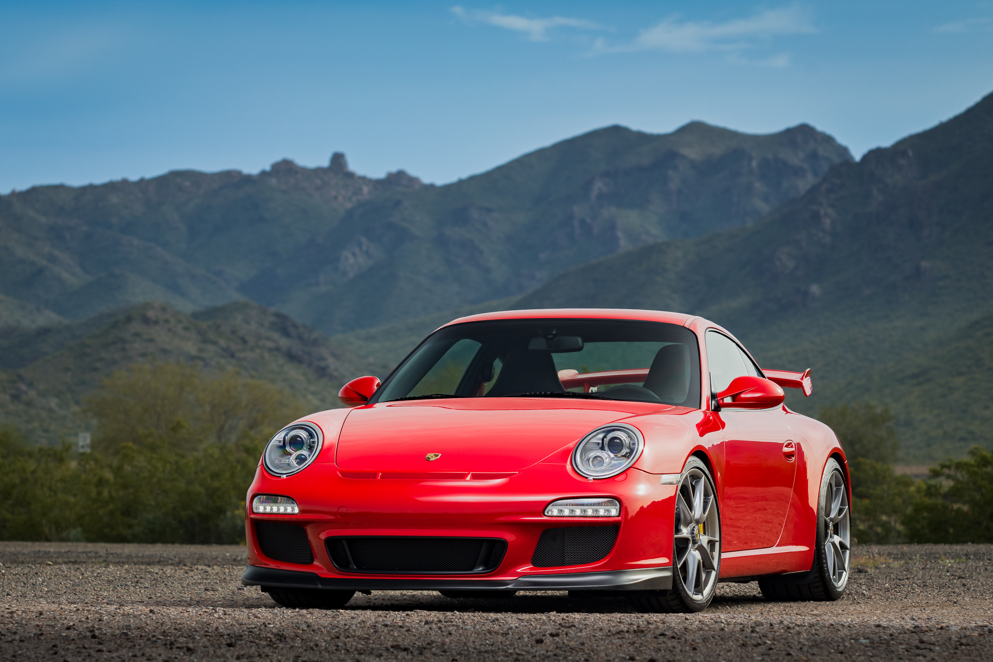 2010 Porsche 997 GT3 à vendre – Guards Red Mezger à boîte manuelle six rapports