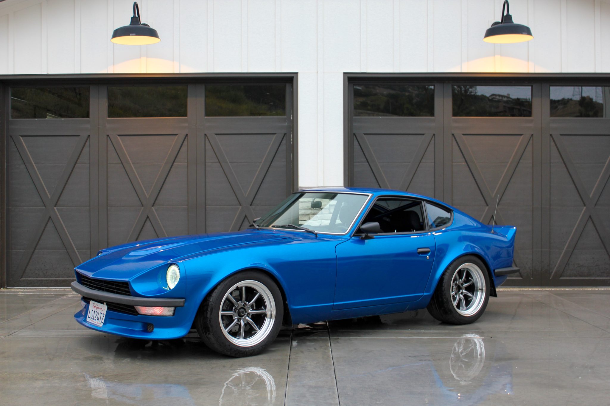 1972 Datsun 240Z zu verkaufen – Intense Blue LS1-V8 Restomod mit Sechsgang