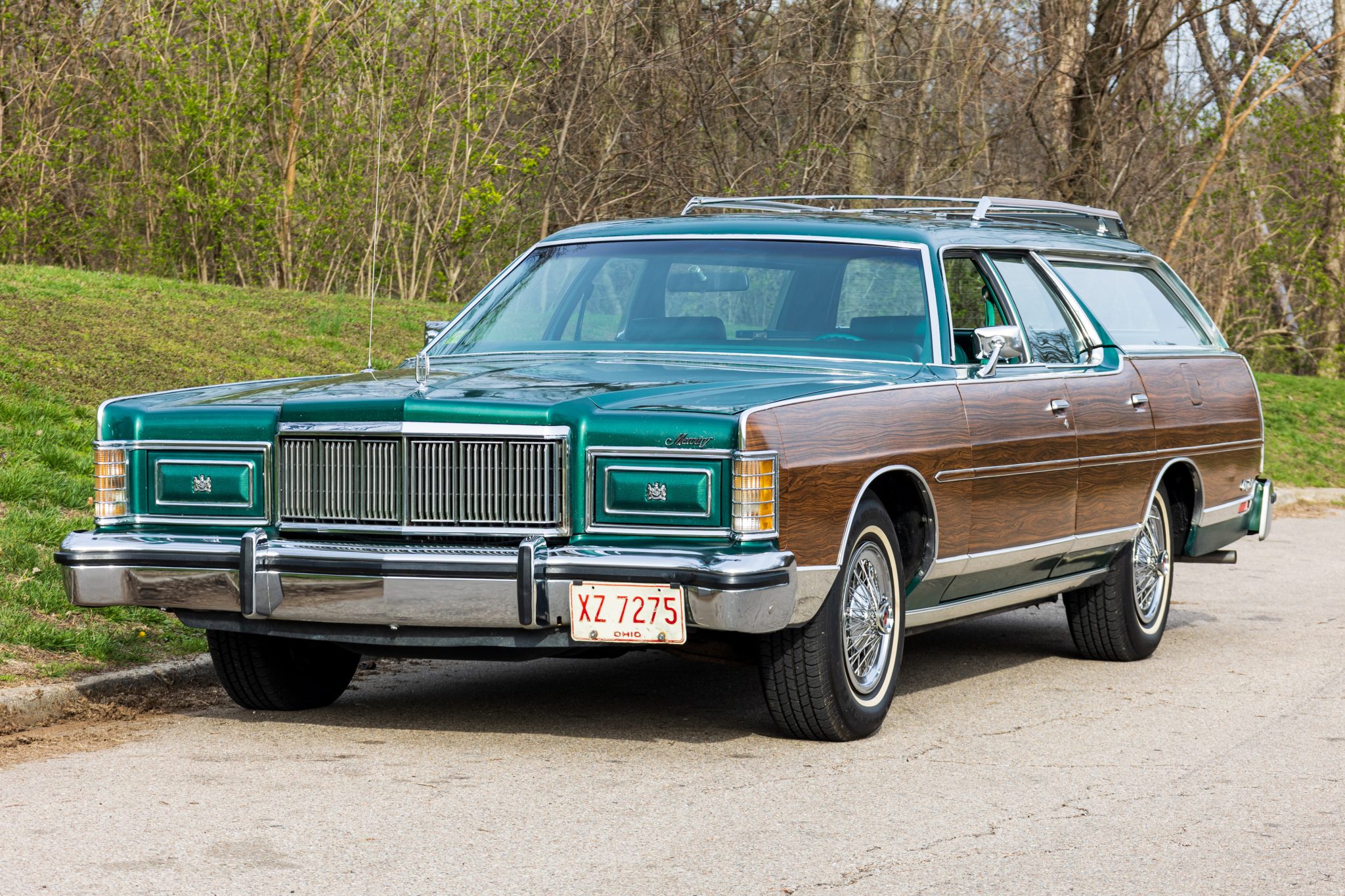 1978 Mercury Marquis & Grand Marquis à vendre – Break Dark Jade V8 à décor bois