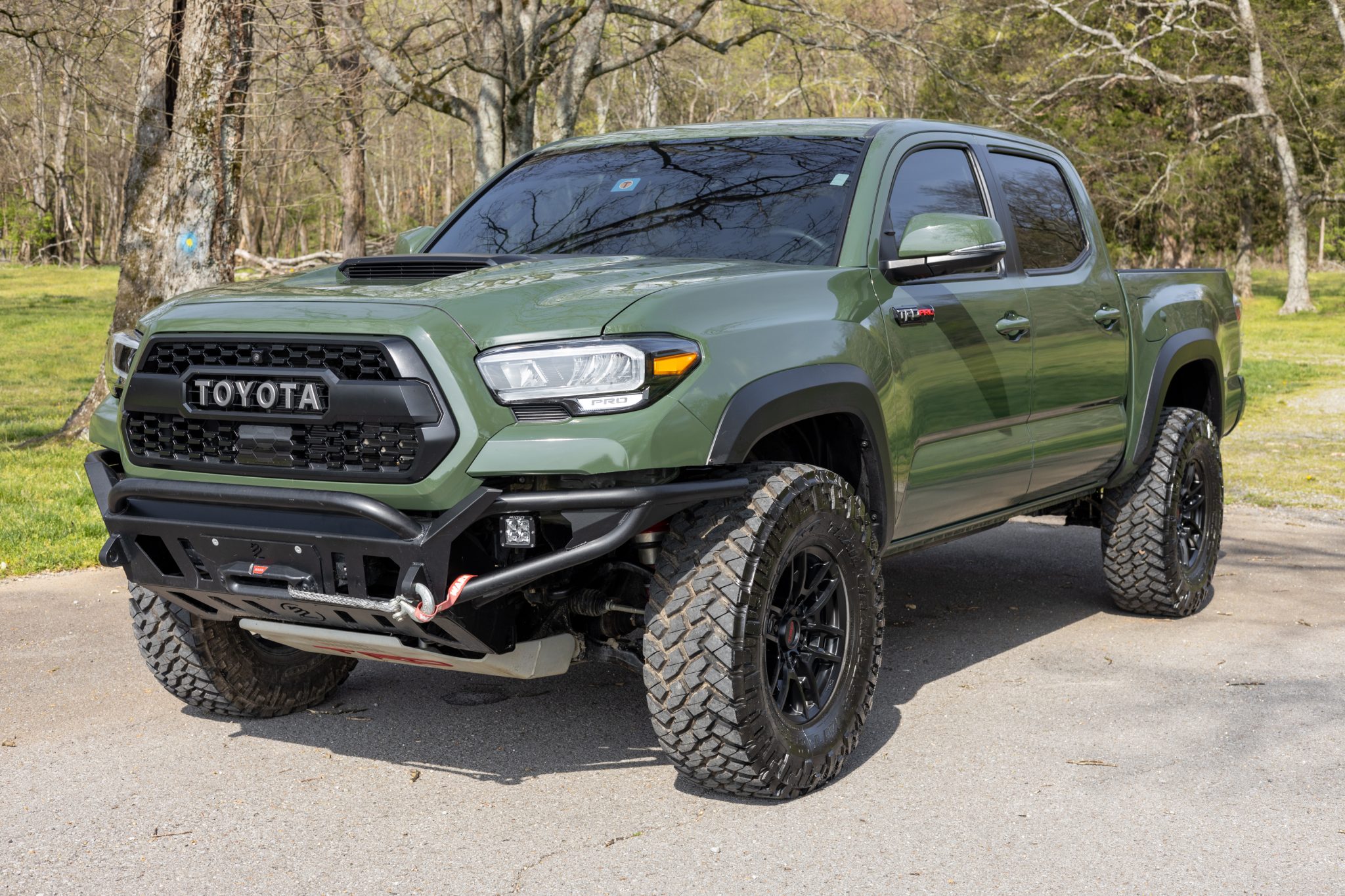2020 Toyota Tacoma (N300 2016-2023) zu verkaufen – Army Green V6 4x4 Adventure Truck