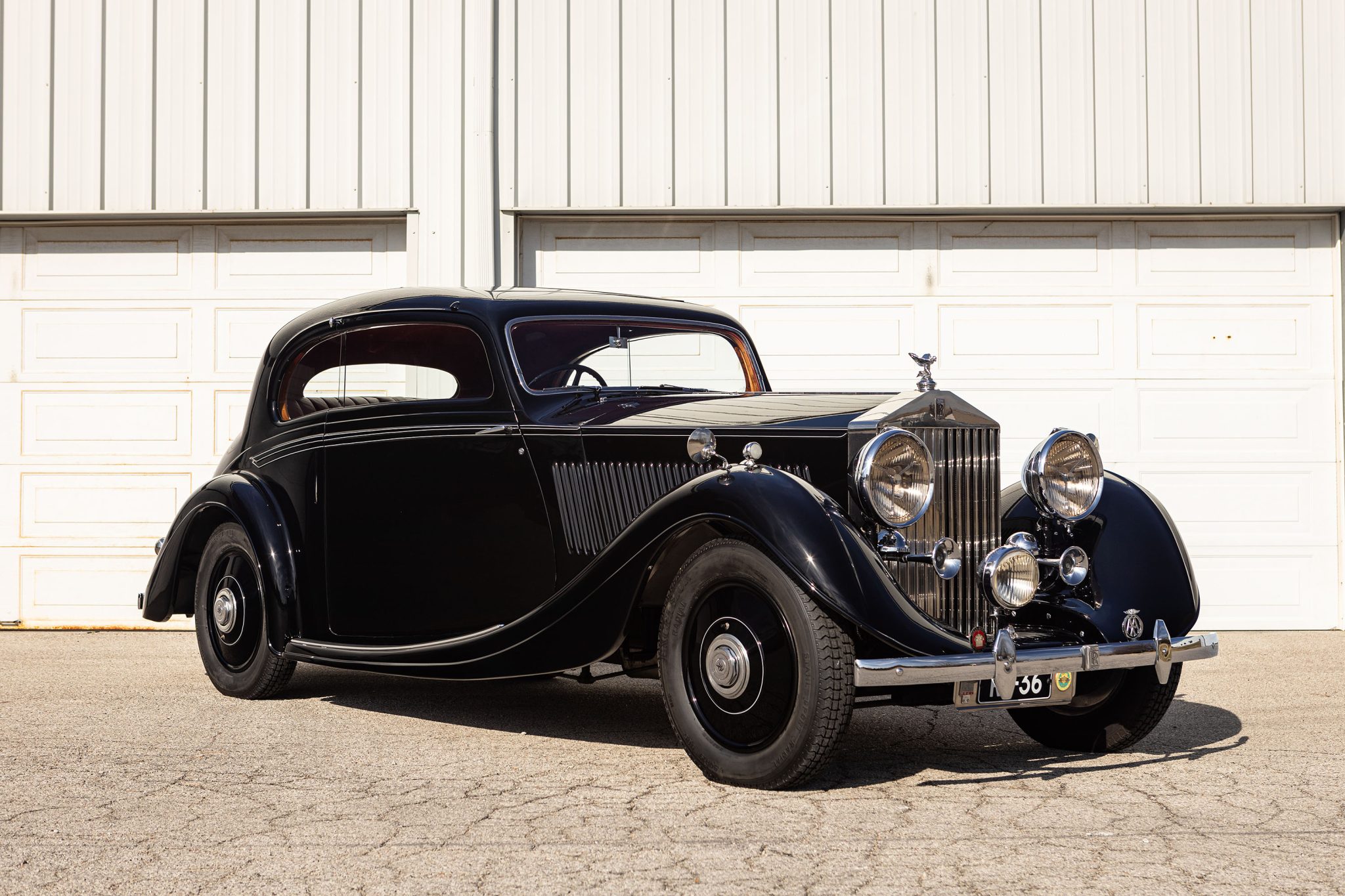 1936 Rolls-Royce 25/30 for Sale – Black Gurney Nutting Coachbuilt Coupe