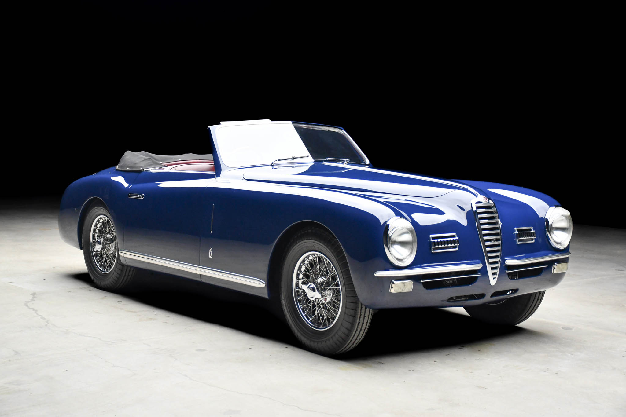 1949 Alfa Romeo 6C zu verkaufen – Dark Blue Pinin Farina Cabriolet