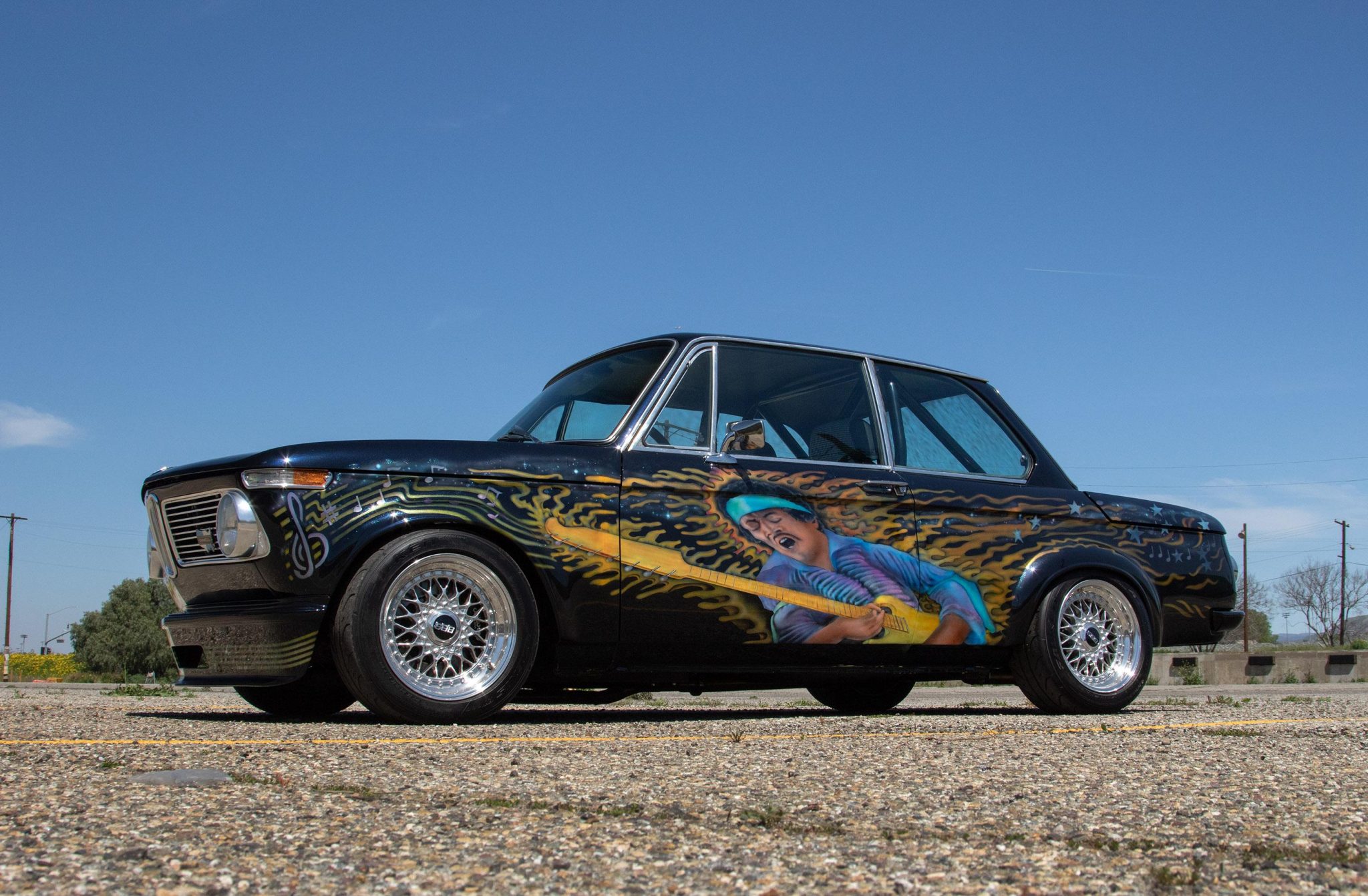 1972 BMW 2002 zu verkaufen – Dark Blue S52 Restomod mit Fünfgang