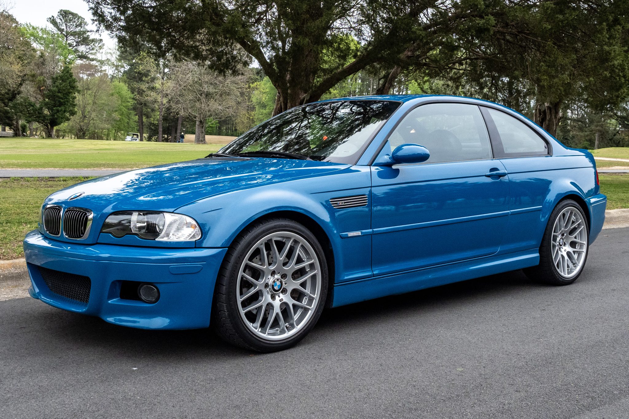 2004 BMW E46 M3 à vendre – Laguna Seca Blue S54 à boîte six rapports