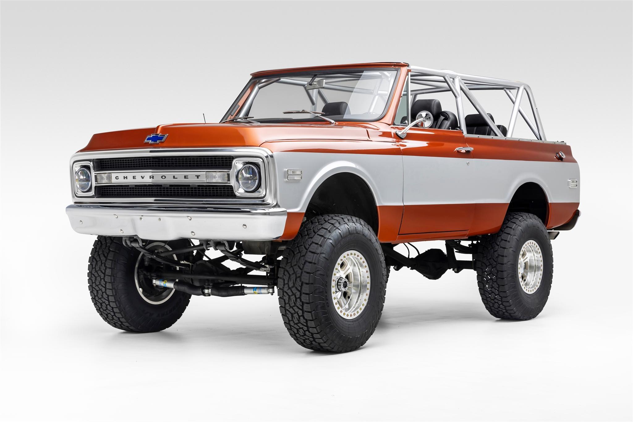 1970 Chevrolet K5 Blazer 1969-1972 for Sale – Metallic Orange LQ4 V8 Lifted 4x4