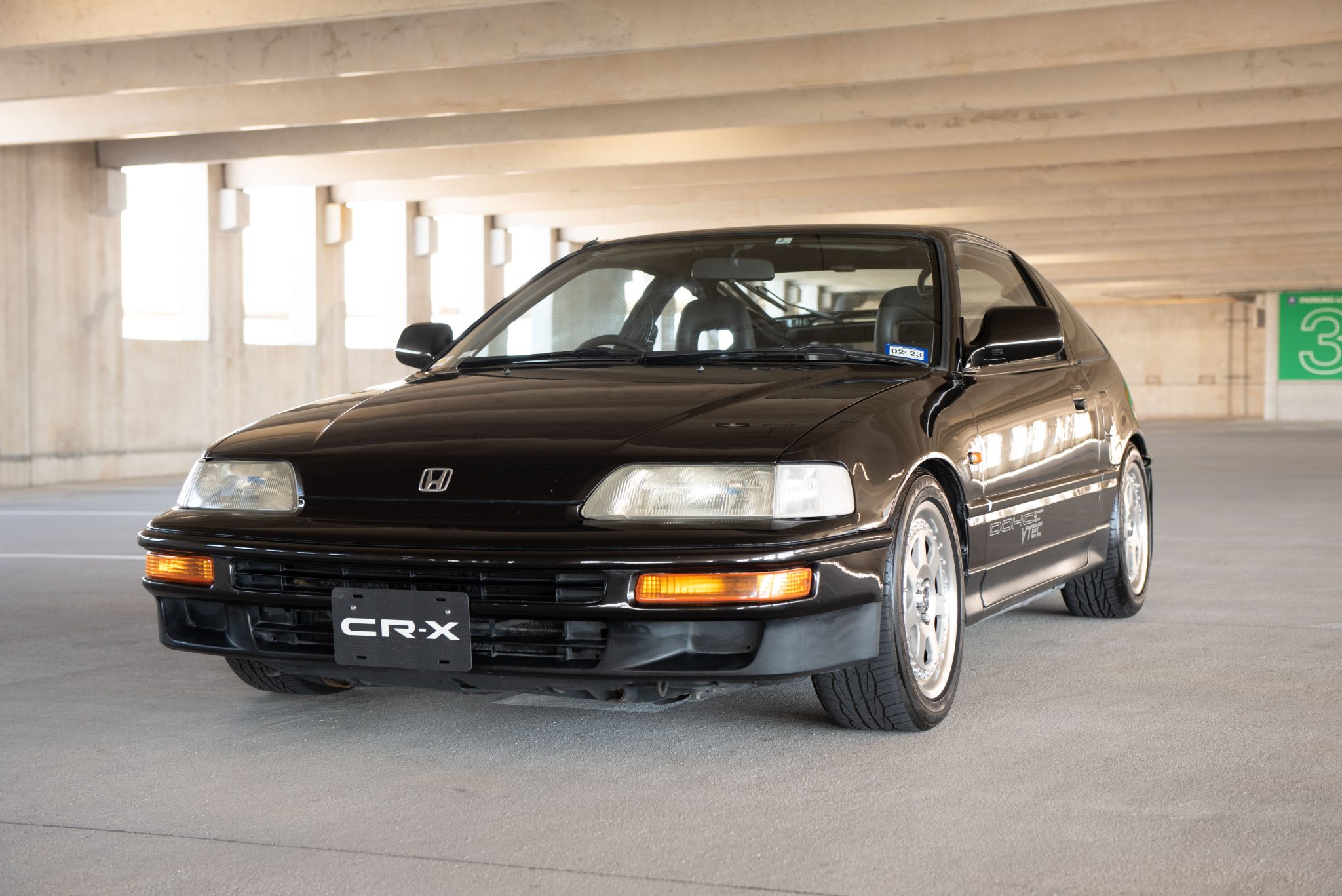 1991 Honda CRX for Sale – Black B16A VTEC Five-Speed