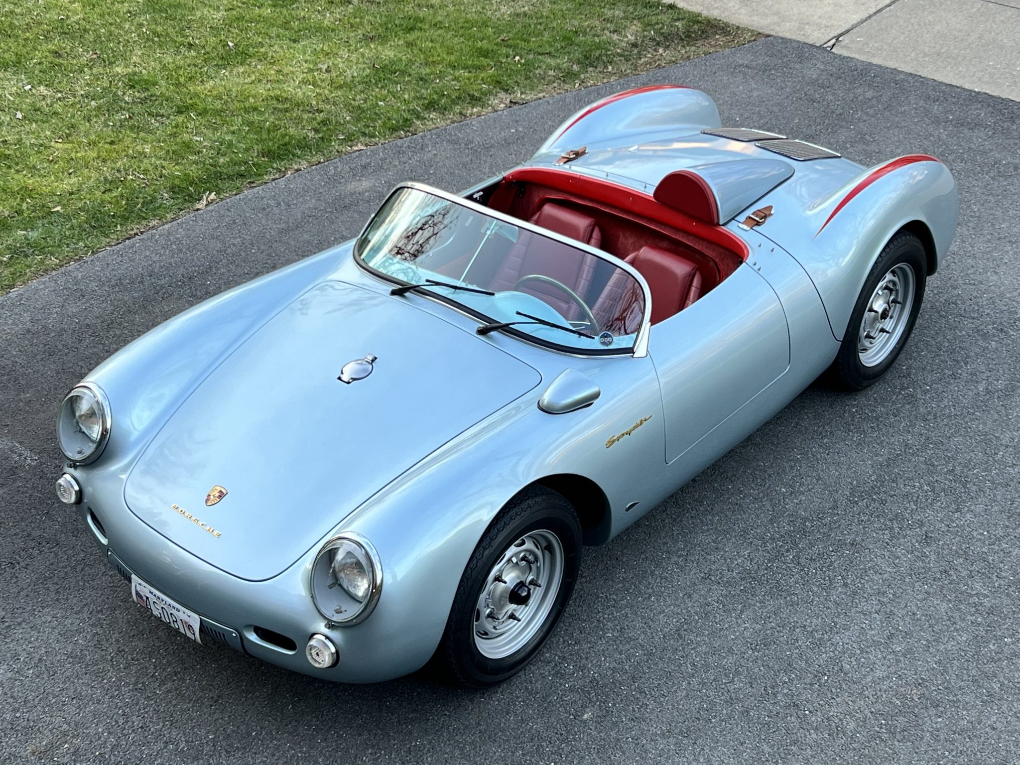 Beck 550 Spyder à vendre – Roadster Silver-Blue à flat-four 2 276cc