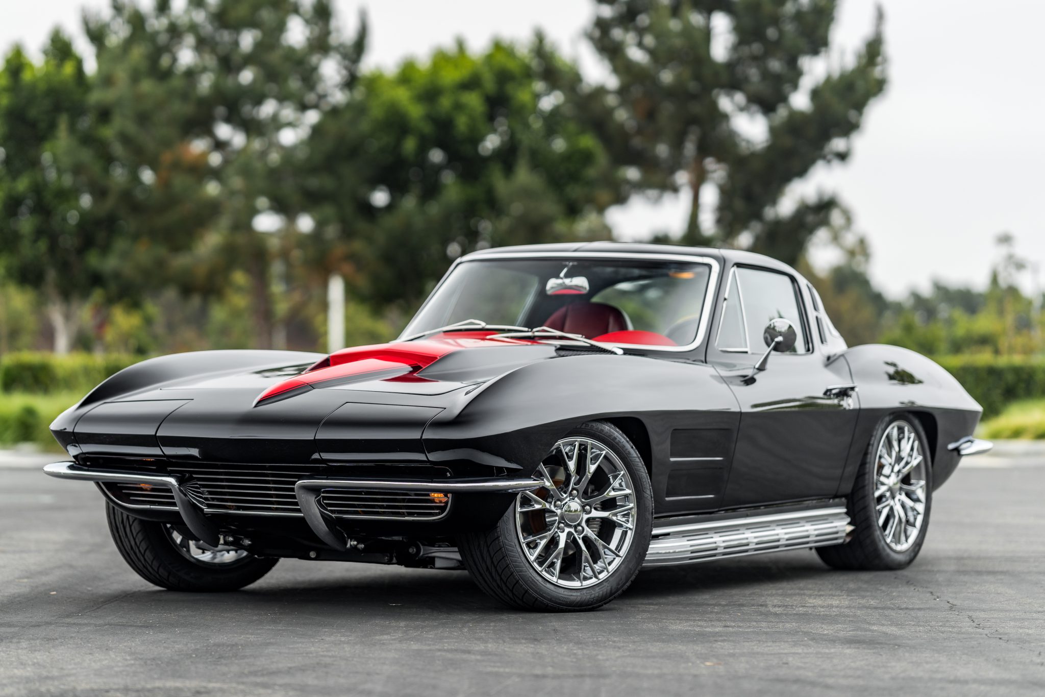 1964 Chevrolet Corvette C2 à vendre – Restomod Black LS3 V8 automatique