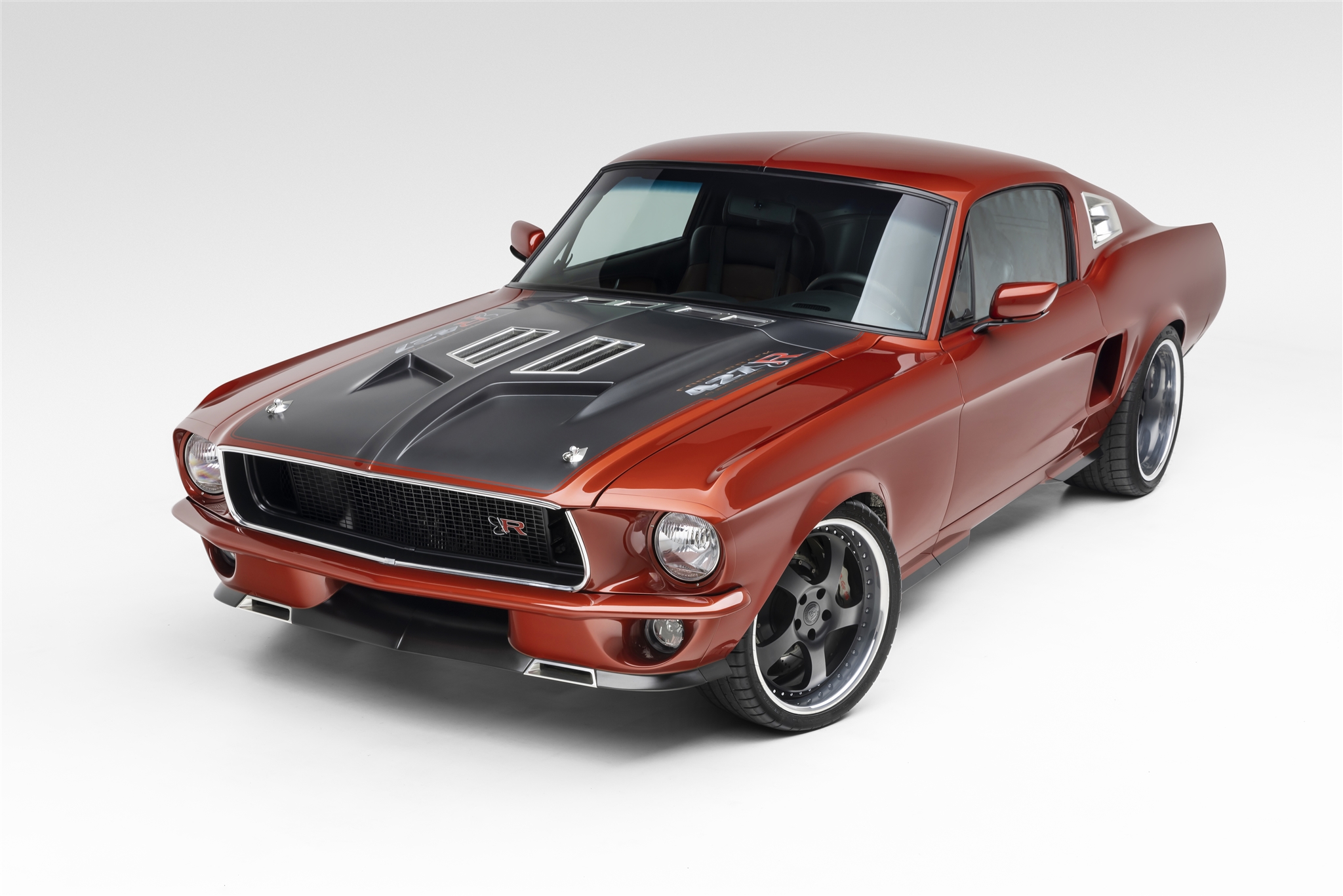 1967 Ford Mustang 1967-1968 à vendre – Ringbrothers Copper Burnt Orange V8 427