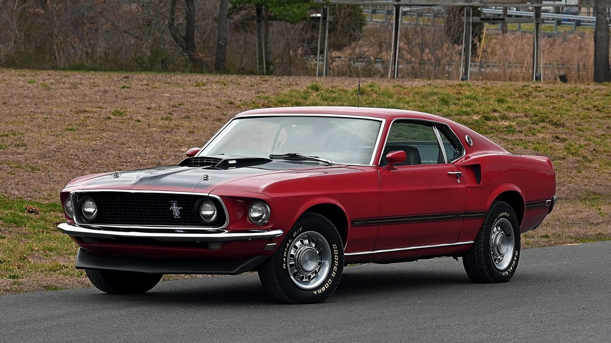 1969 Ford Mustang 1969-1973 for Sale – Red 351 Windsor V8 Fastback