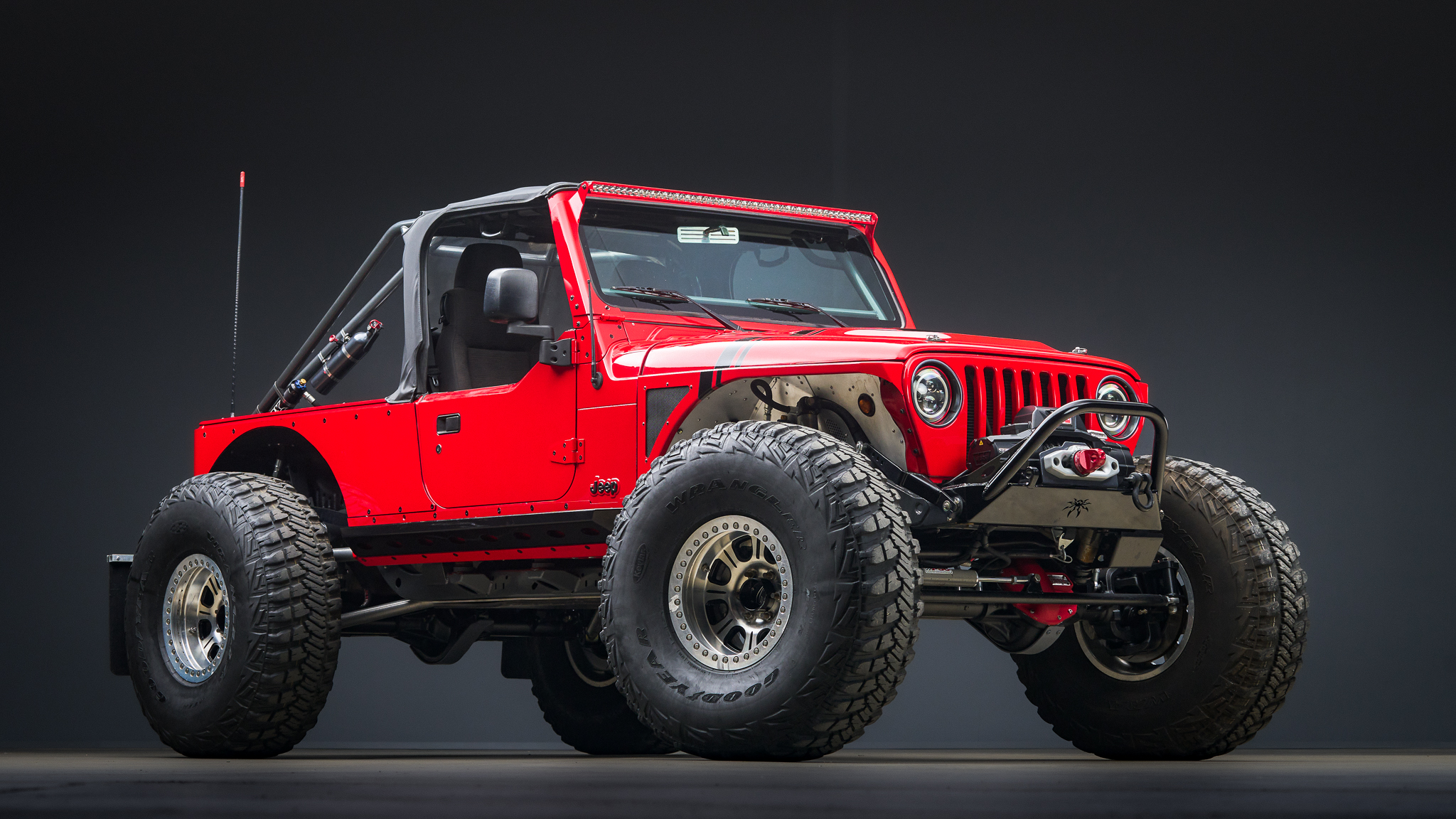 2005 Jeep Wrangler TJ (1997-2006) for Sale – Red V8 Off-Road Build