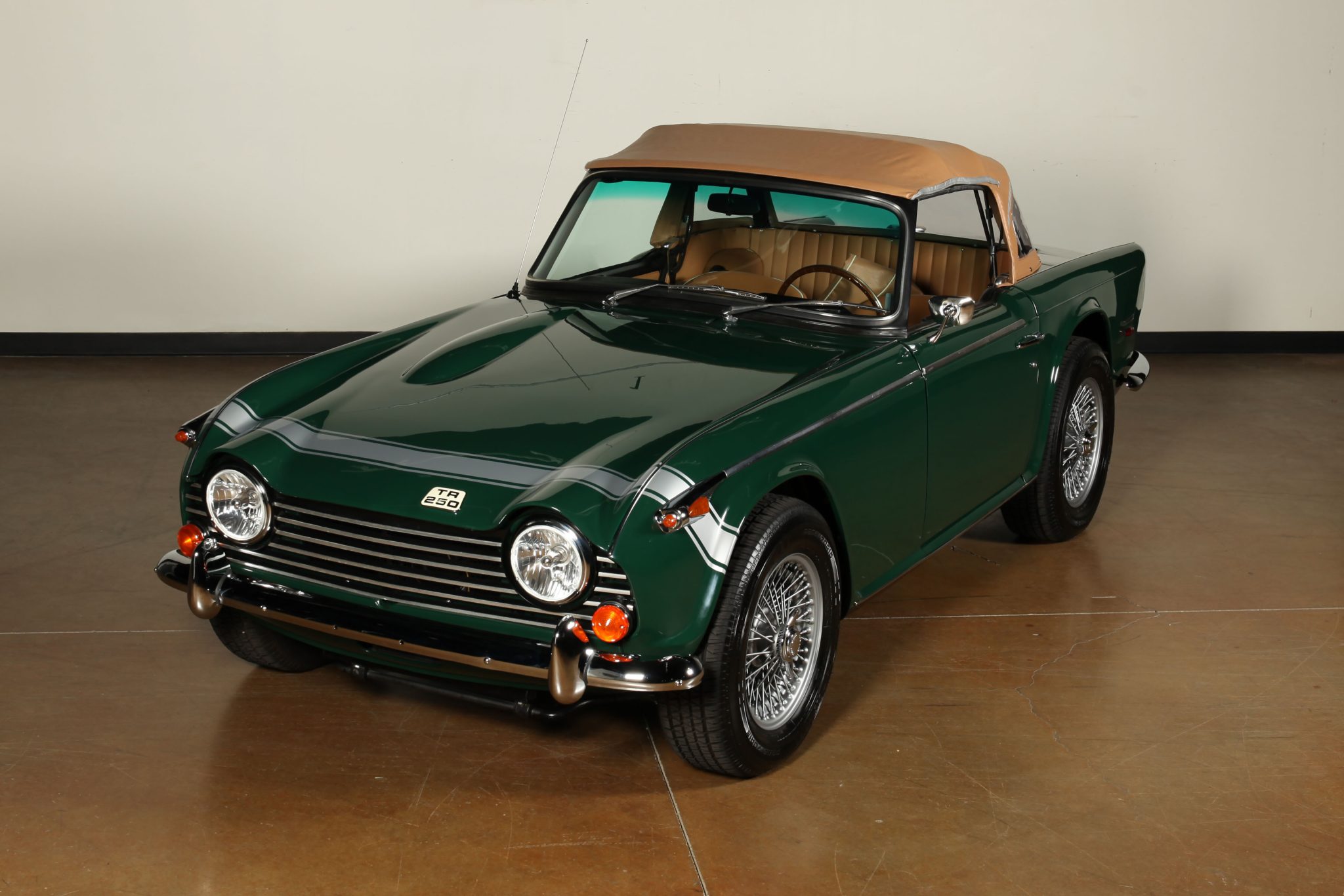 1968 Triumph TR5 & TR250 for Sale – Dark Green Five-Speed Restomod Roadster