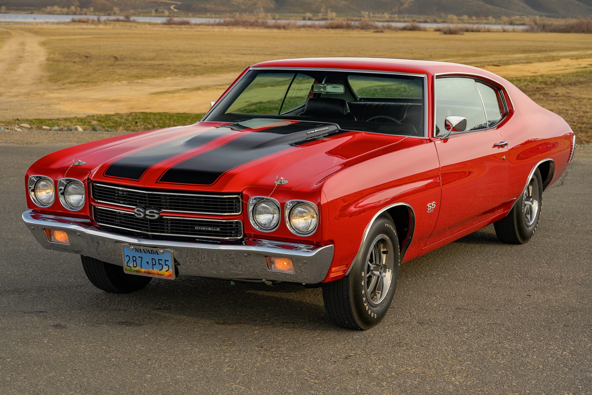 1970 Chevrolet Chevelle zu verkaufen – Red 454 V8 mit Viergang-Handschaltung